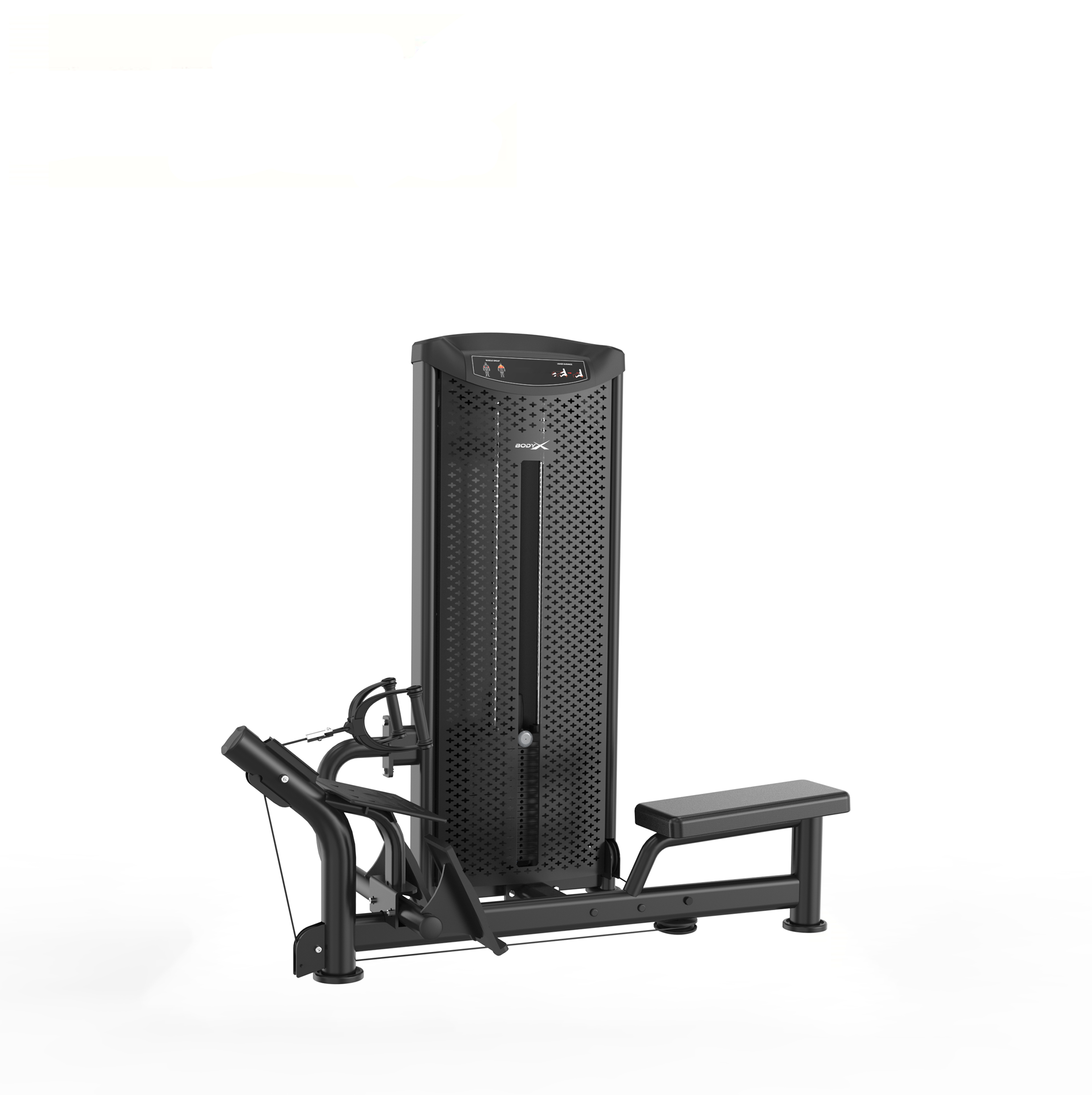 BAM6012A New Style High Quality Fitness Gyms Commercial Equipment Seated Horizontal Pulley Machine