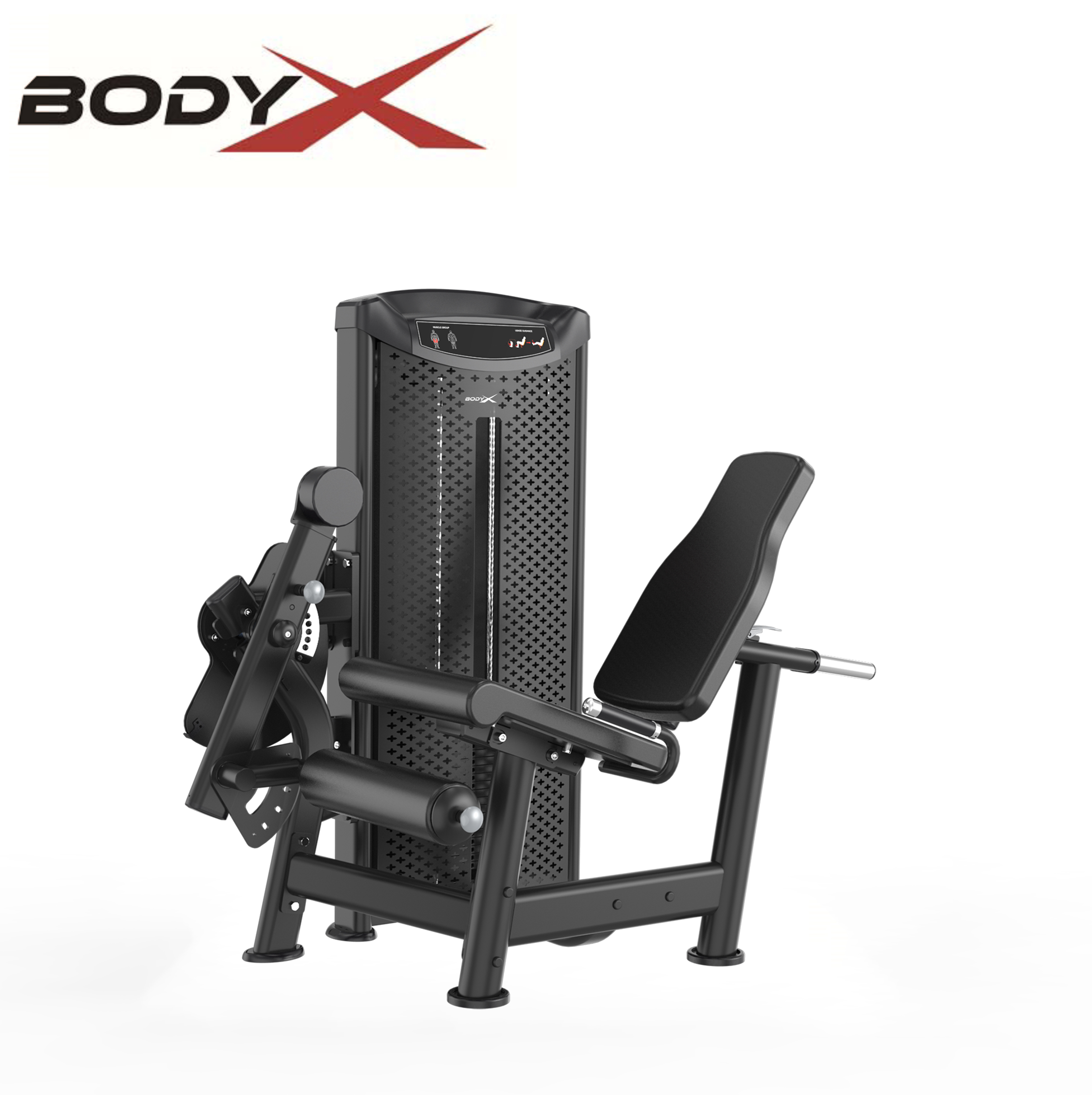 BAM6014 Gym Equipment Fitness Commercial Use Steel Machine ForWorkout Safety Feature Leg Extension Curl Machine