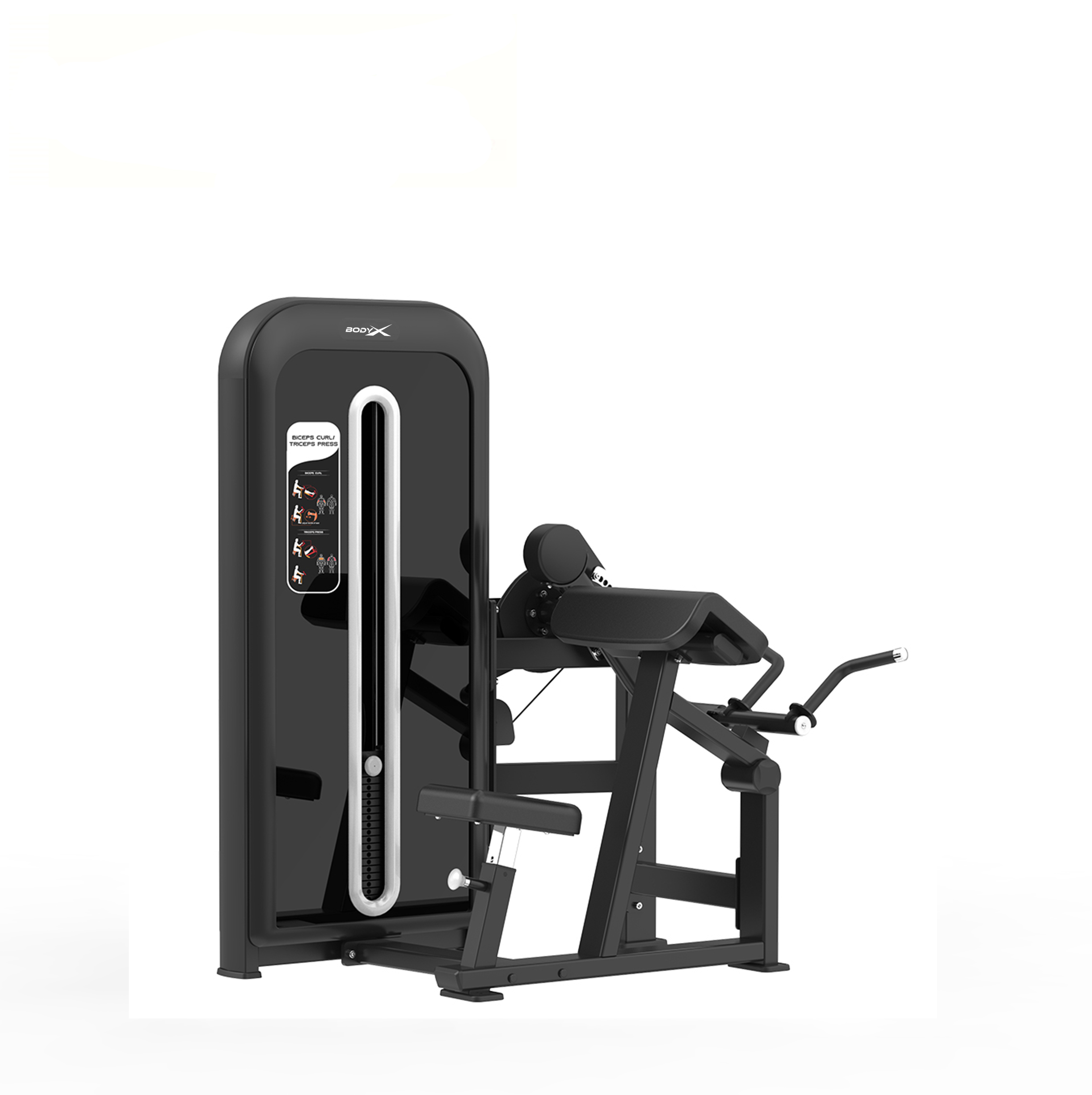 BBLT-0607 Gym Equipment Commercial Use Top Level Fitness Factory Direct Wholesale Biceps Curl/Triceps Press