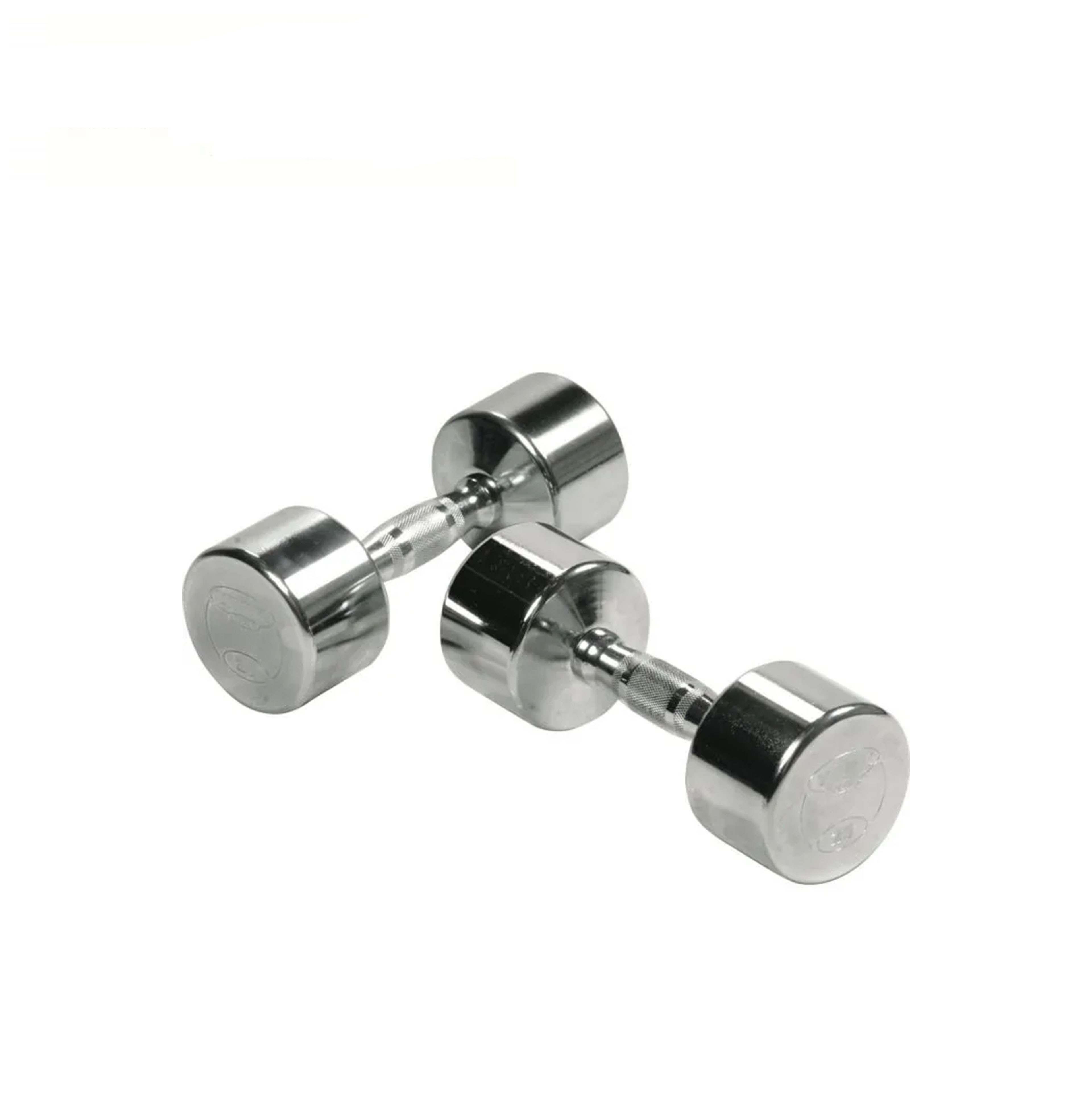Chrome Round Dumbbell 2.5-60 kg