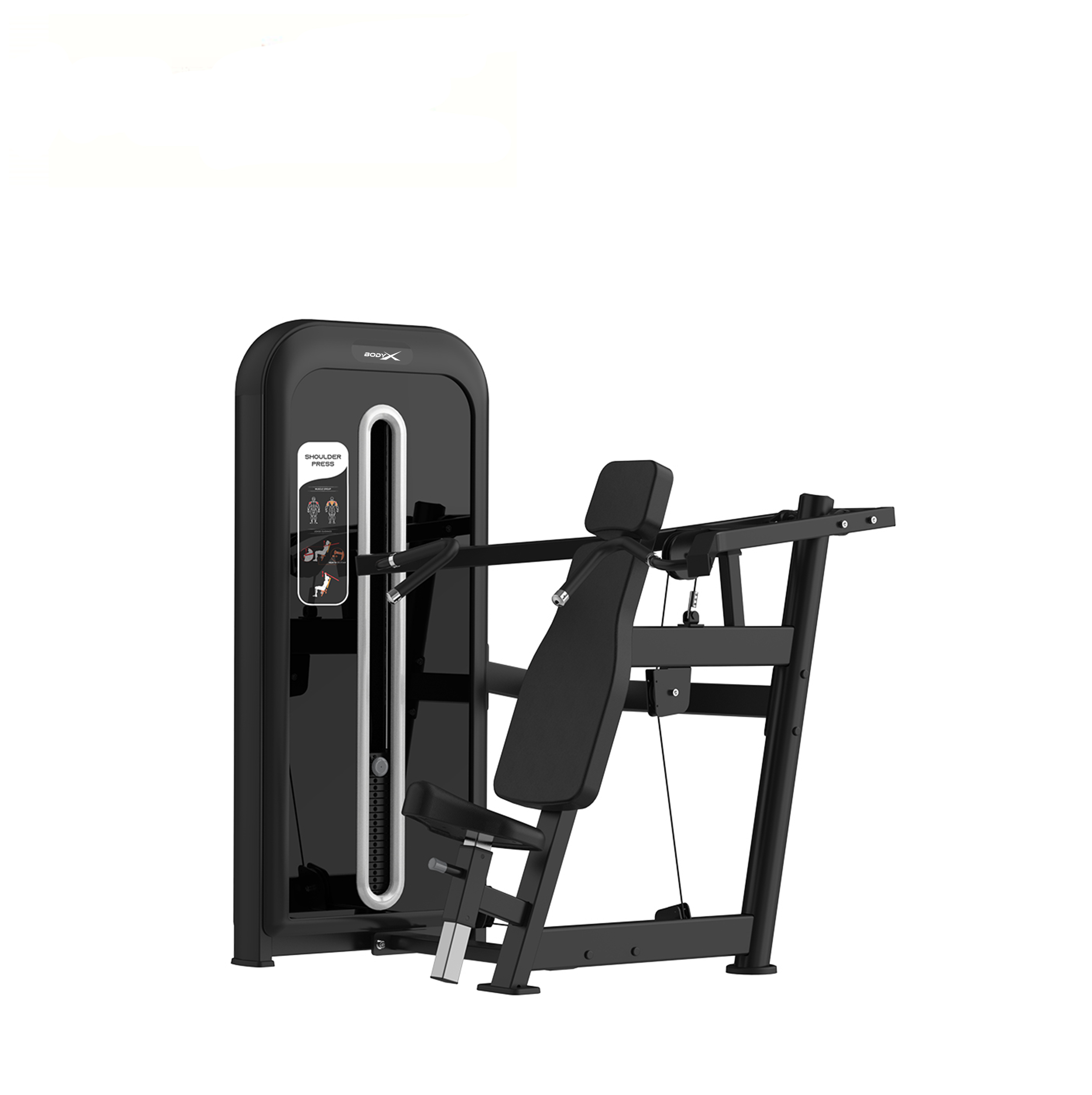 BLT-003 Commercial Use Steel Shoulder Press High Quality Gym Machine with 10-Year Warranty