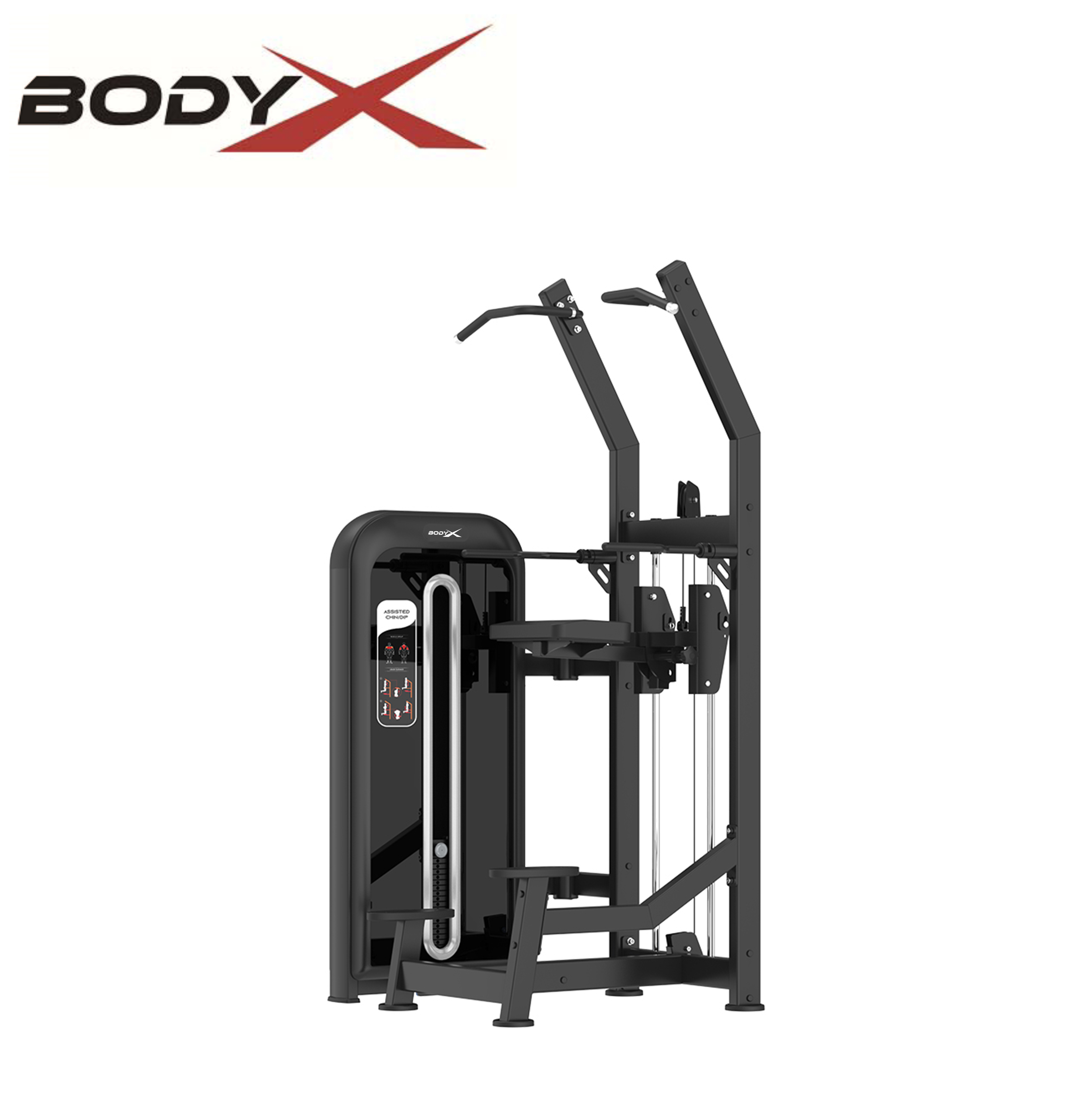 BLT-008 Top Level Factory Direct Wholesale Commercial Steel Assisted Chin/Dip with 180KGS Capacity