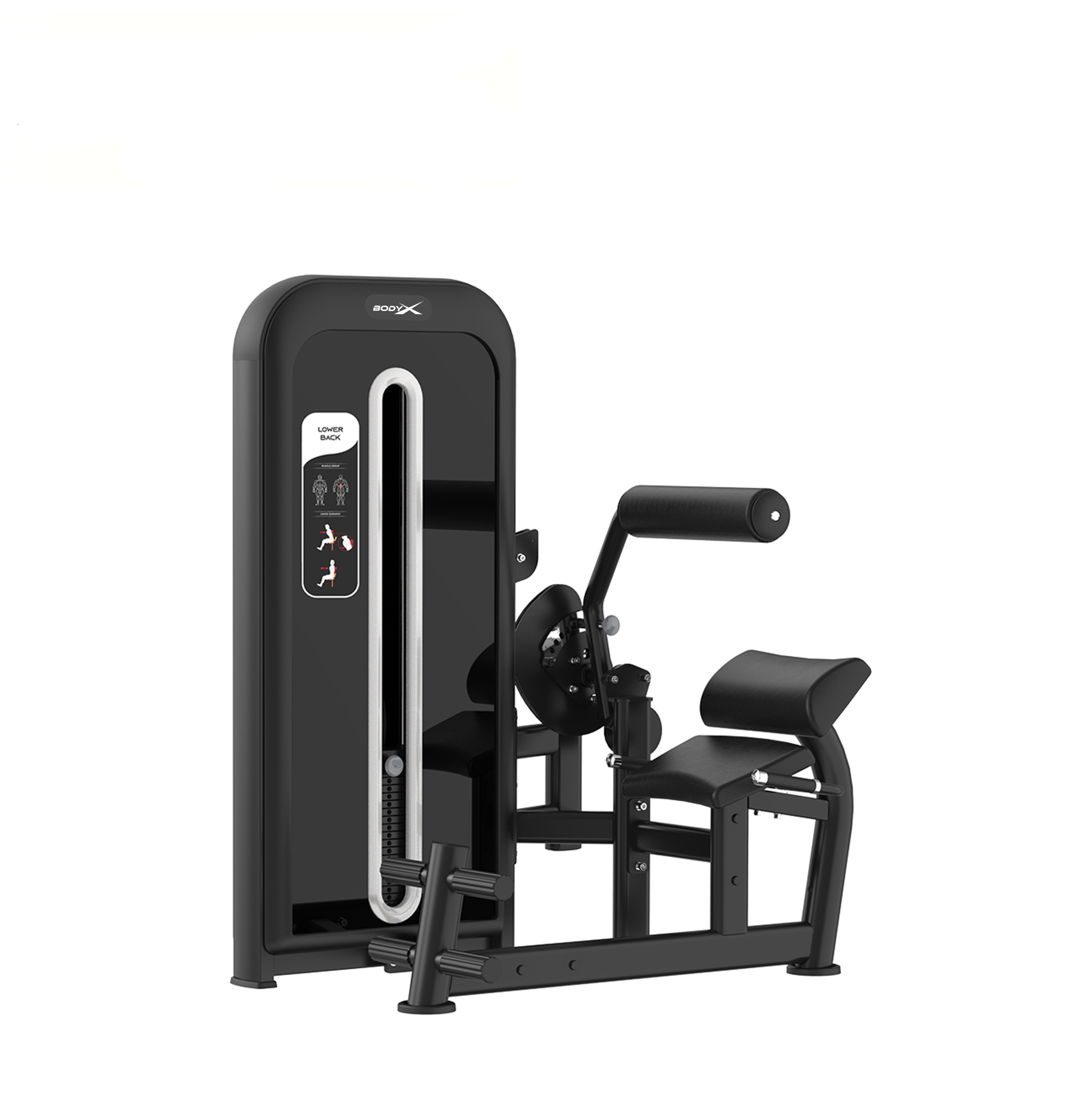 BLT-009 High Quality Steel Fitness Equipment LOWER BACK/ABDOMINAL MACHINE Commercial Use 10 Year Warranty