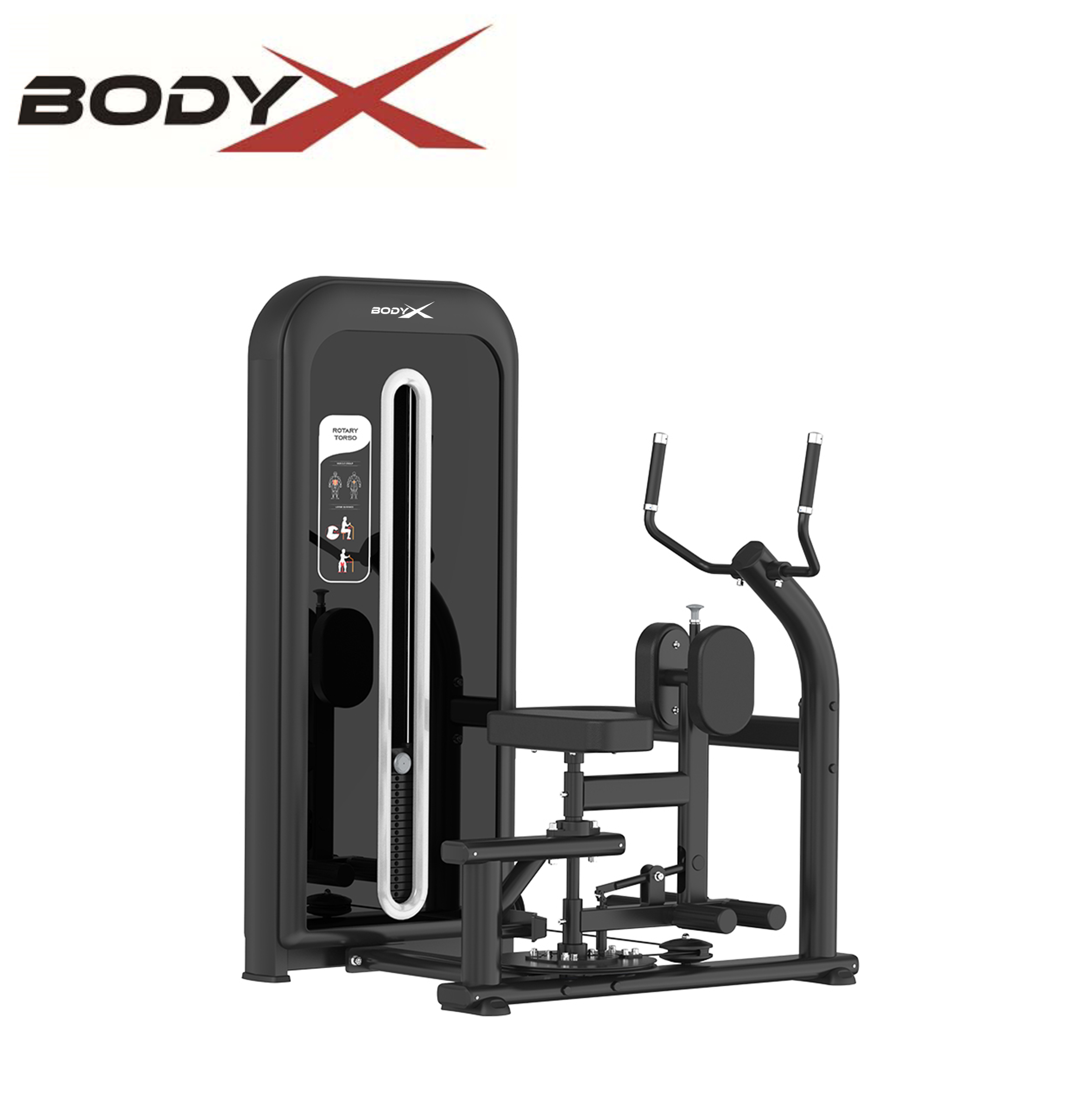 BLT-011 High Quality Commercial Steel Indoor Gym Equipment Strength Training Rotary Torso Machine