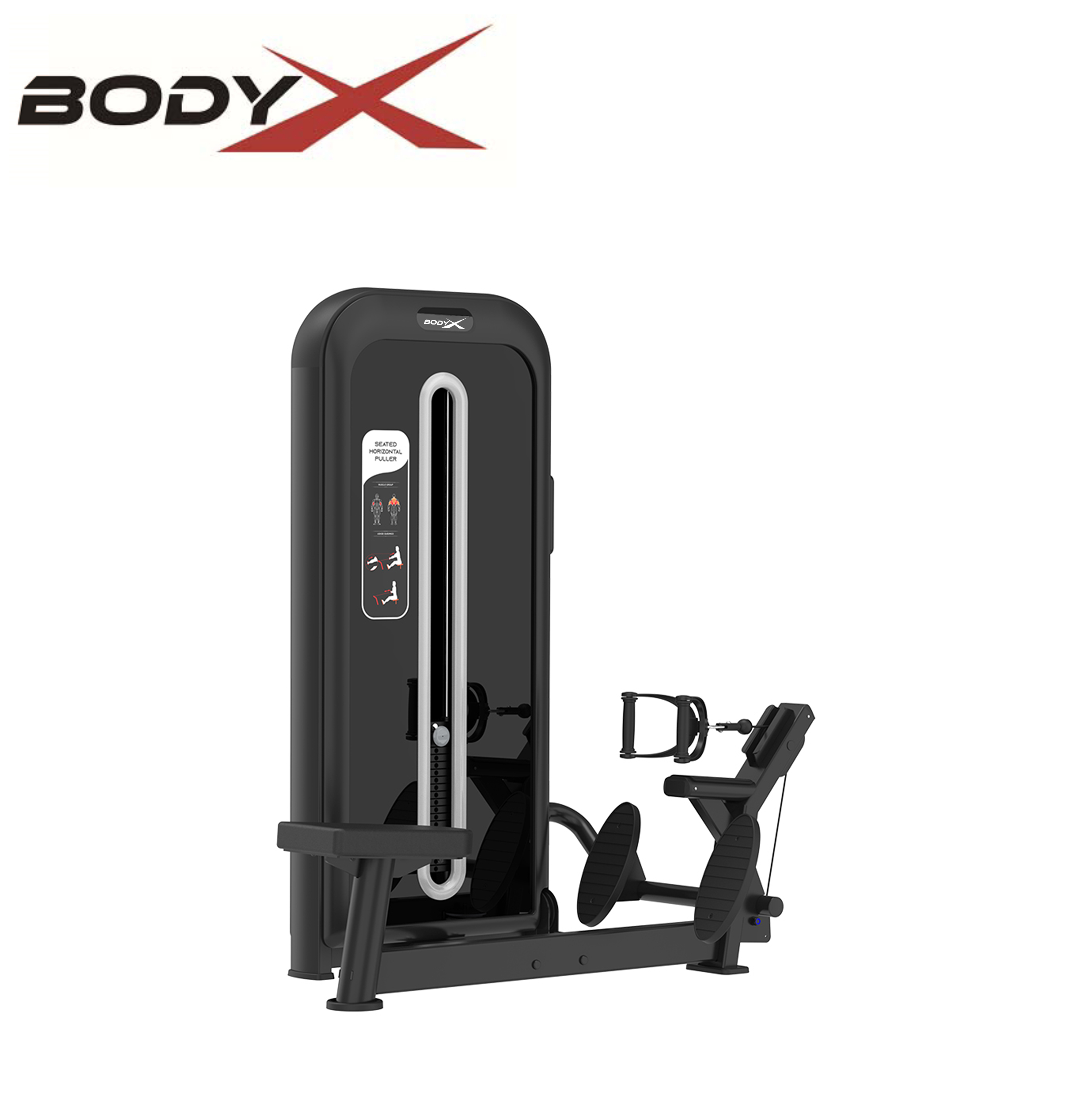 BLT-012A High Quality Steel Commercial Use Gym Equipment Strength Training Seated Horizontal Pulley Fitness Machine