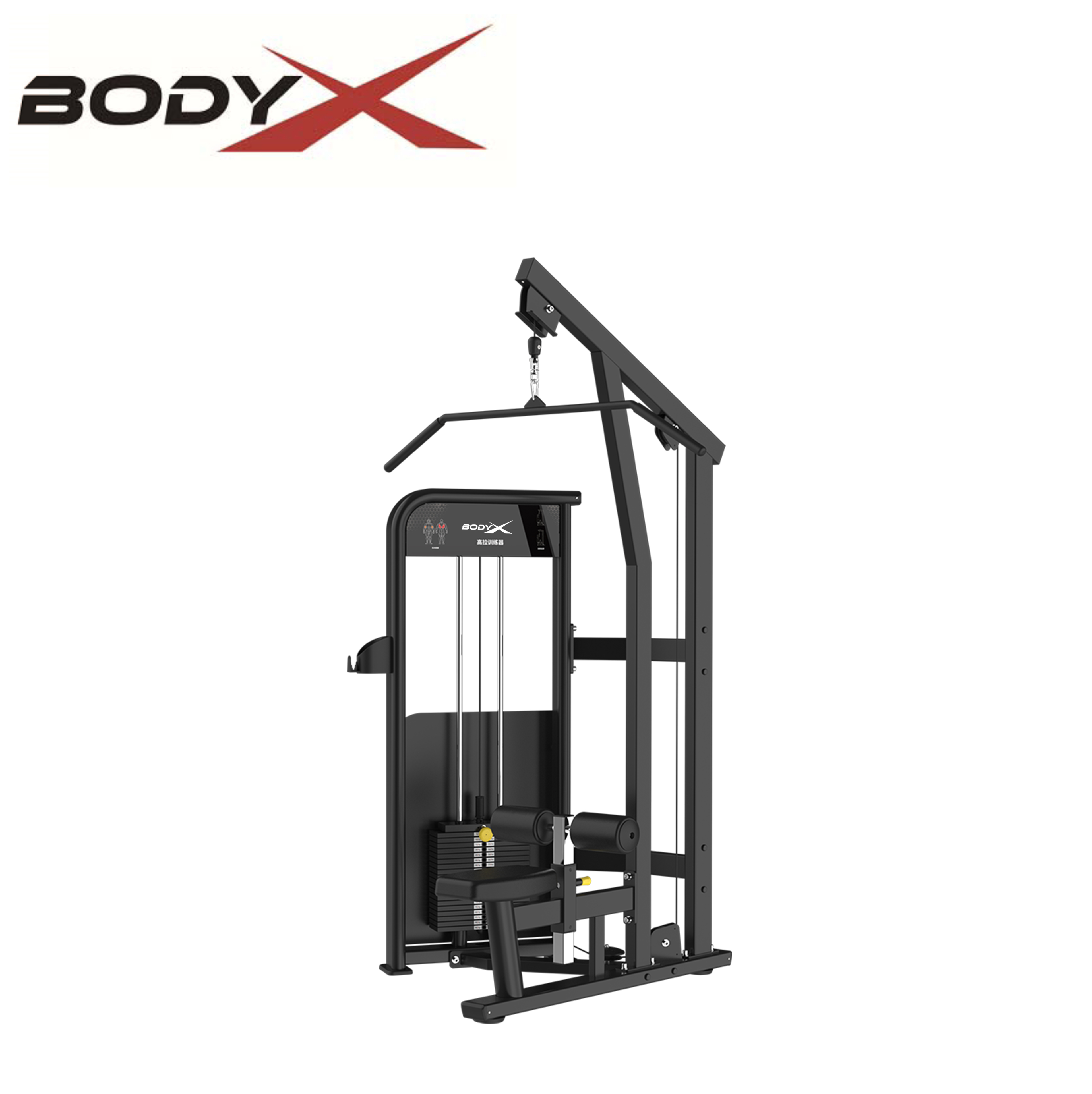 BLY-12C Fitness Power Rack Professional with Lat Pulley Low Load Lat Machine Pulley System Strength Training Equipment