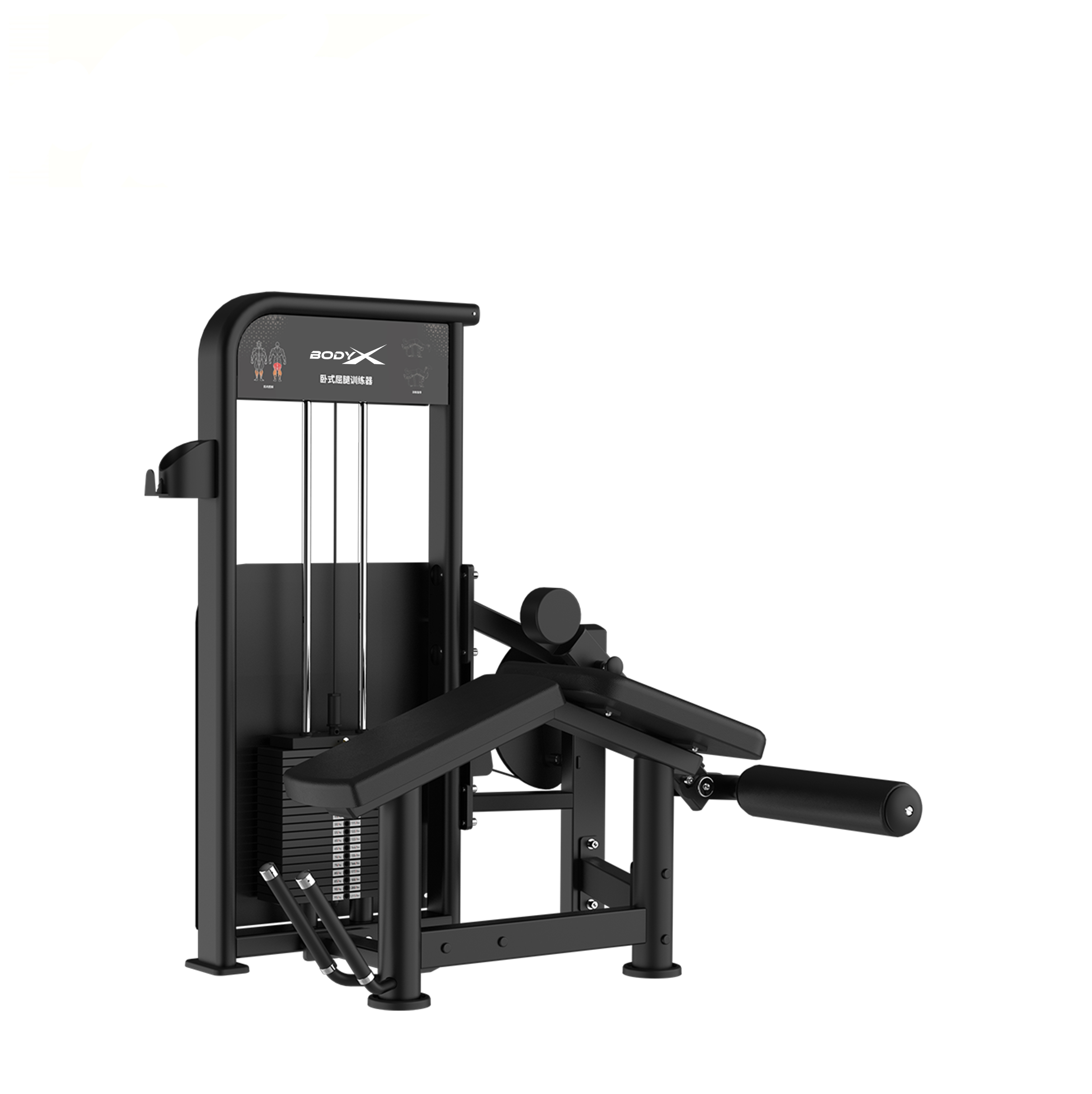 BLY-13A High Quality Bodybuilding Gym Equipment Factory Direct Wholesale Commercial Use Horizontal Leg Curl