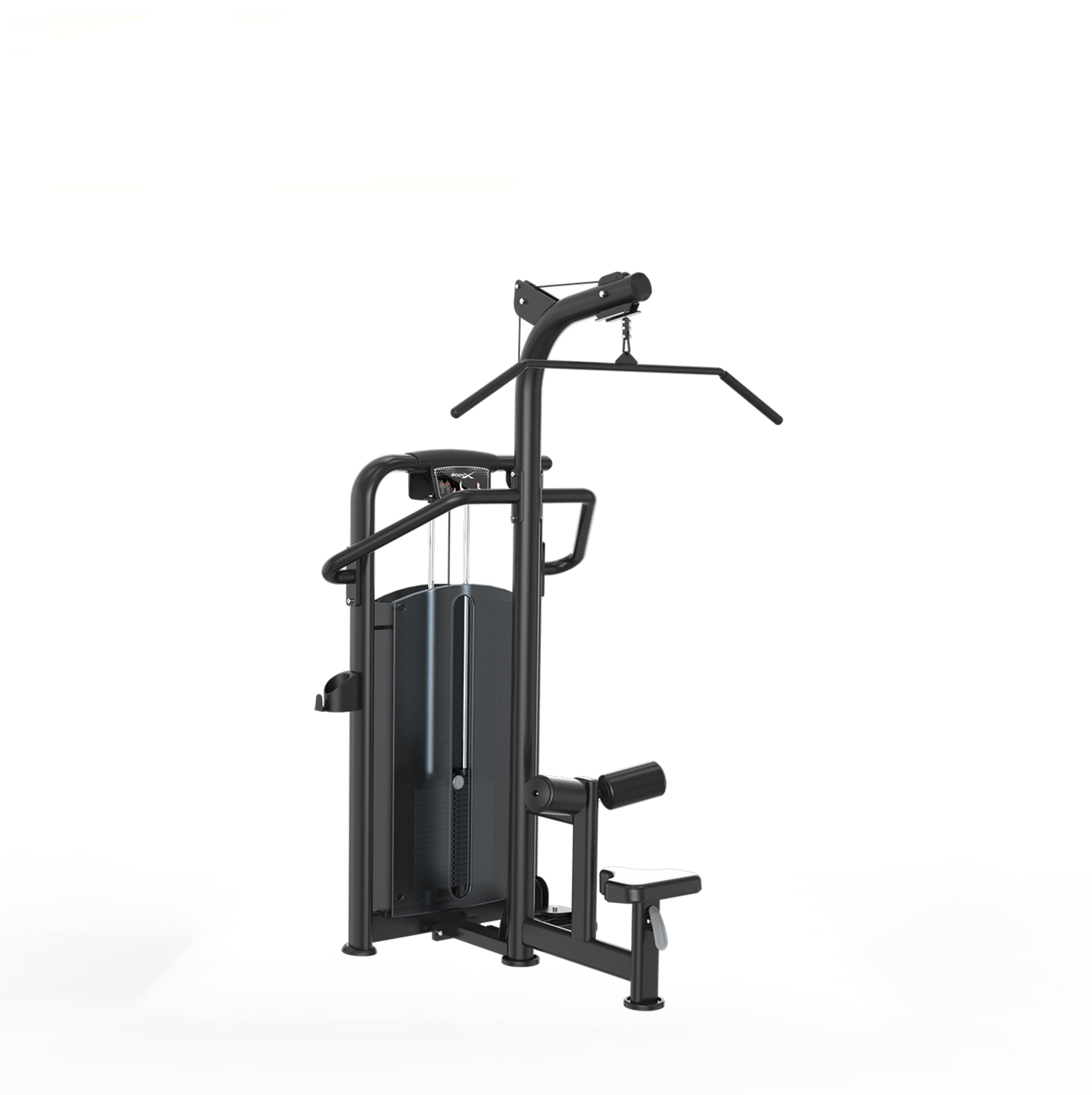 BM4-12 Fitness Power Rack Professional with Lat Pulley Low Load Lat Machine Pulley System Strength Training Equipment