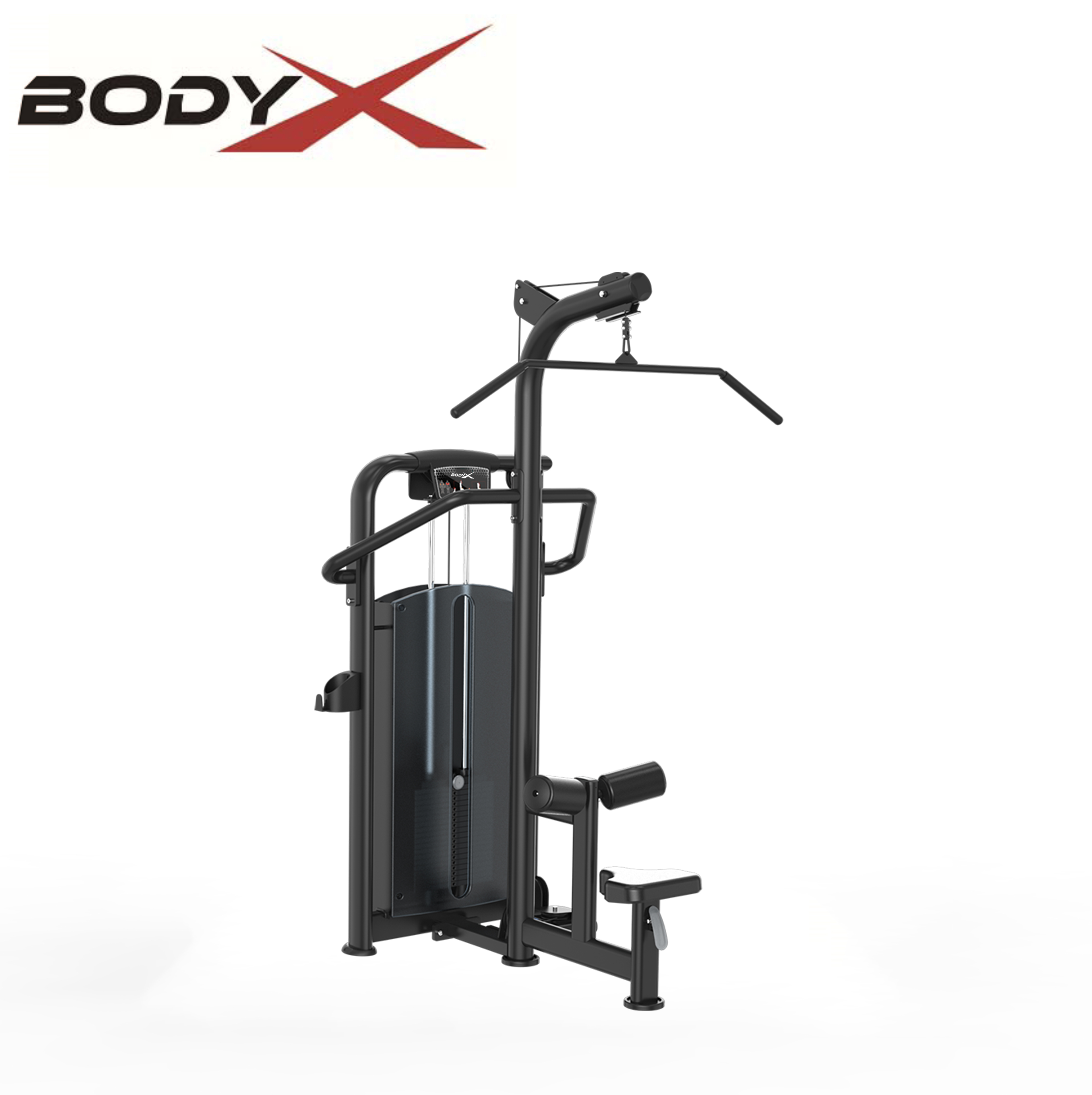 BM4-12 Fitness Power Rack Professional with Lat Pulley Low Load Lat Machine Pulley System Strength Training Equipment