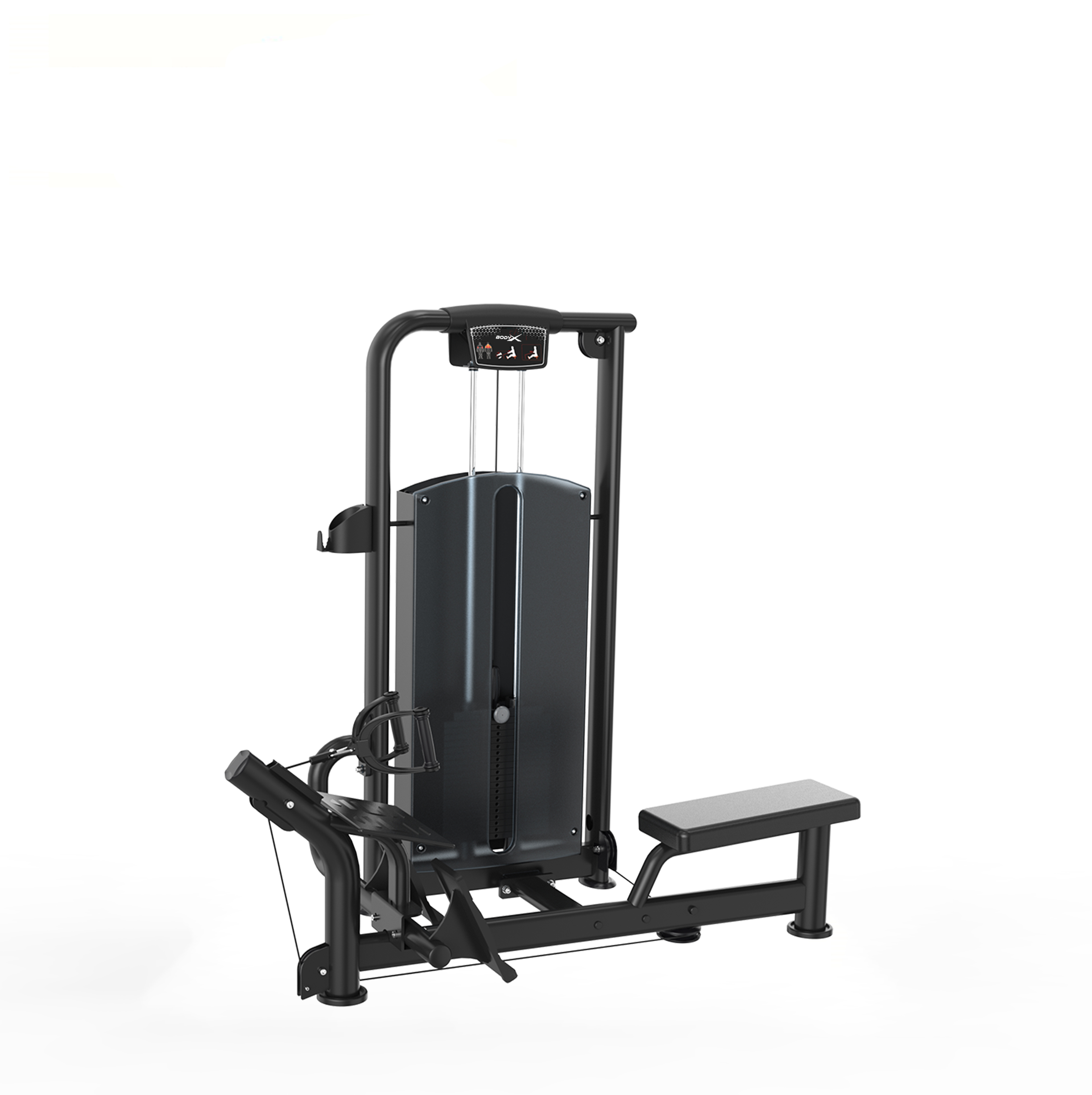 BM4-12A High Quality Steel Commercial Use Gym Equipment Strength Training Seated Horizontal Pulley Fitness Machine