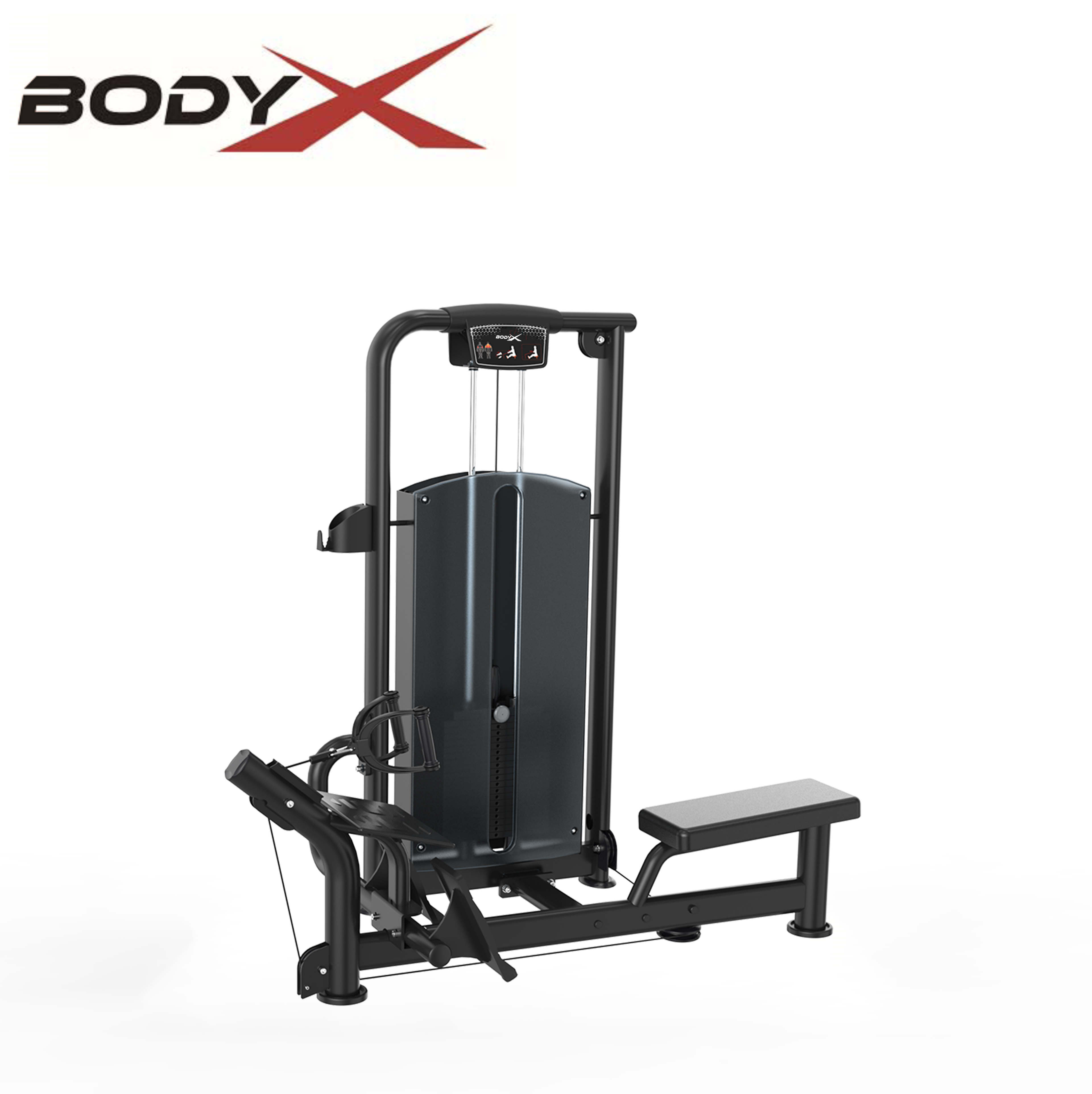 BM4-12A High Quality Steel Commercial Use Gym Equipment Strength Training Seated Horizontal Pulley Fitness Machine