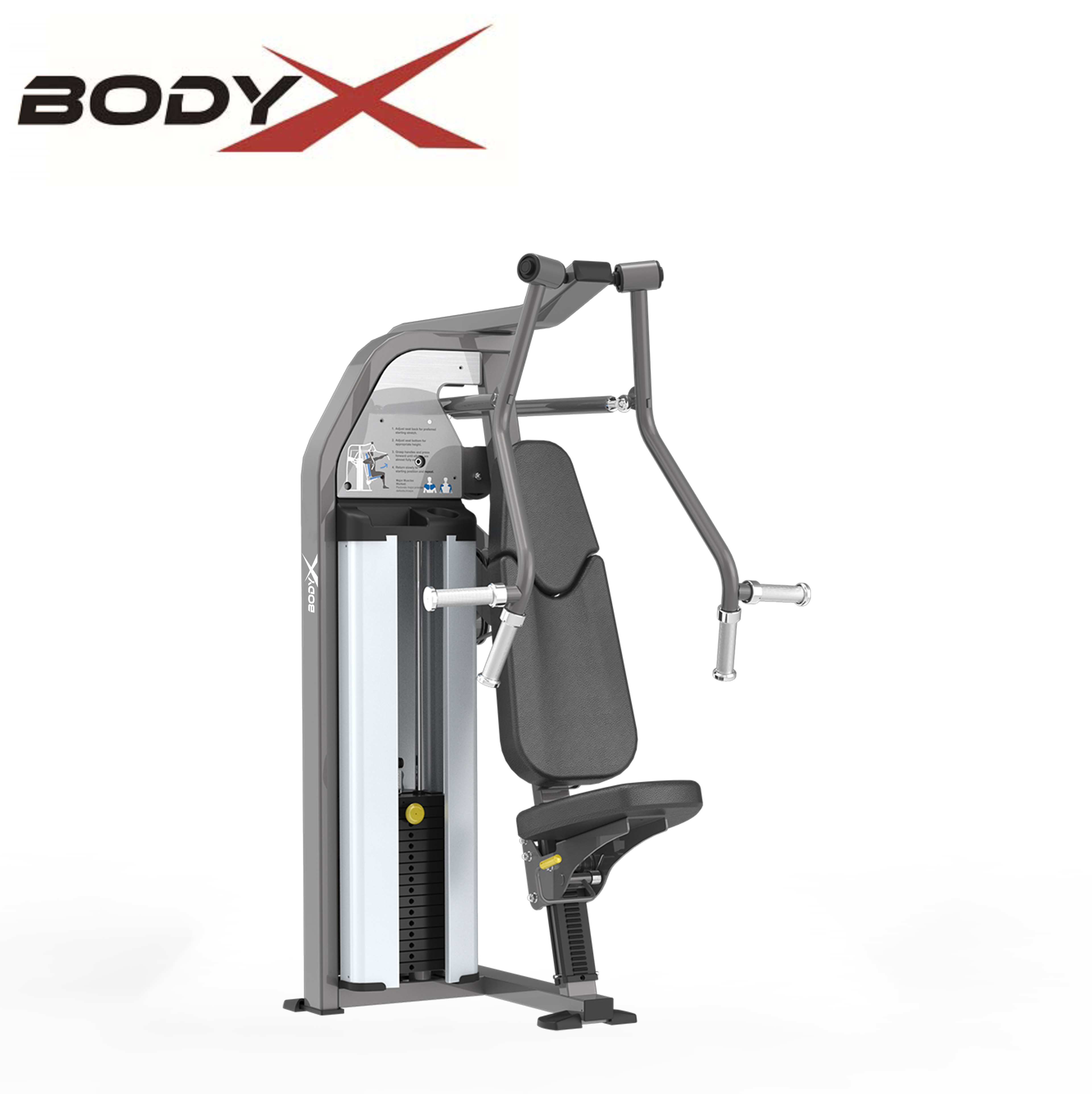 BNT-01 2026 Best Selling Commercial Gym Fitness Equipment Super Vertical Chest Press
