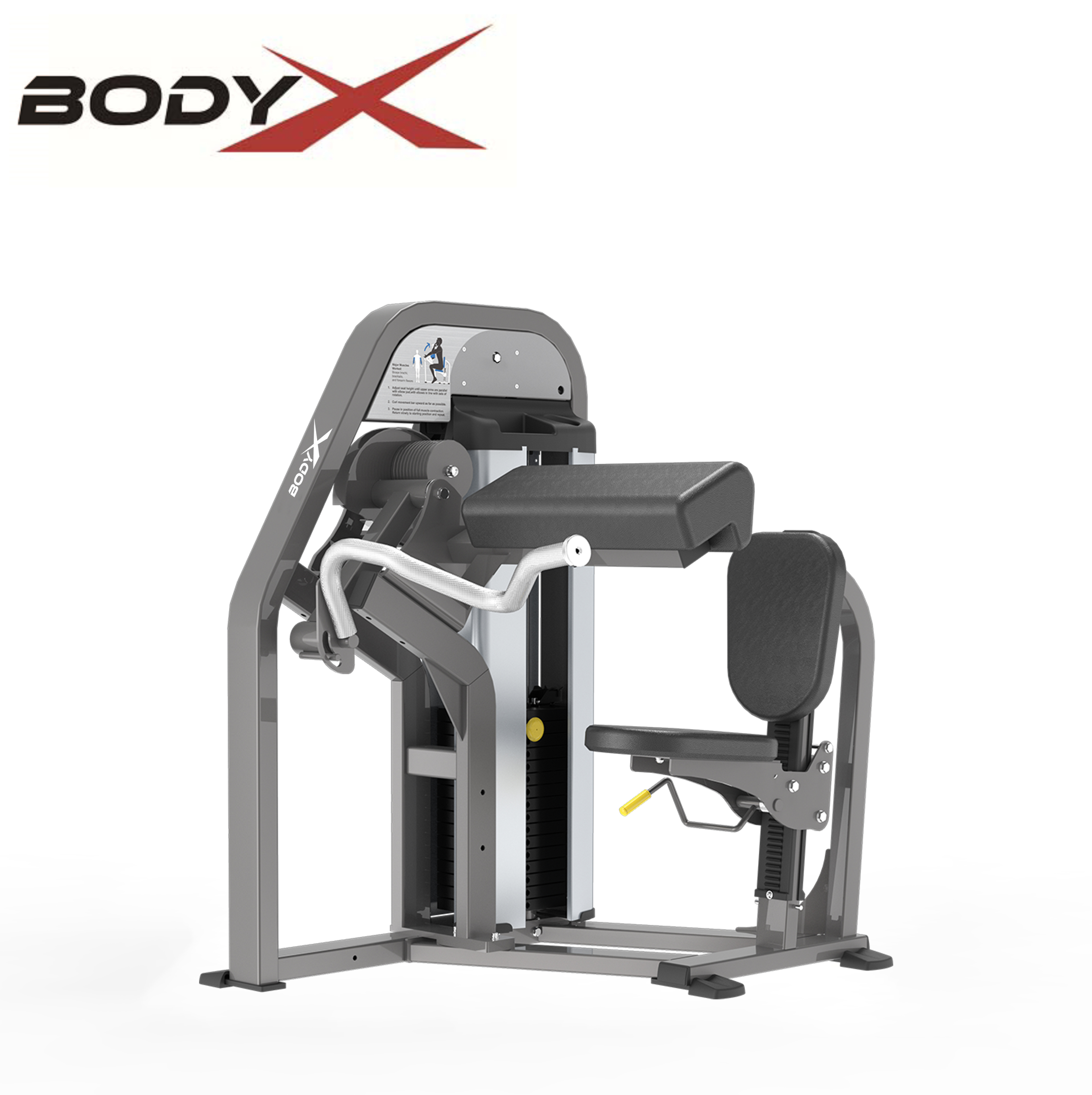 BNT-06 Factory Hot Sale New Design Commercial Strength Training Steel Gym Equipment Preacher Curl Machine