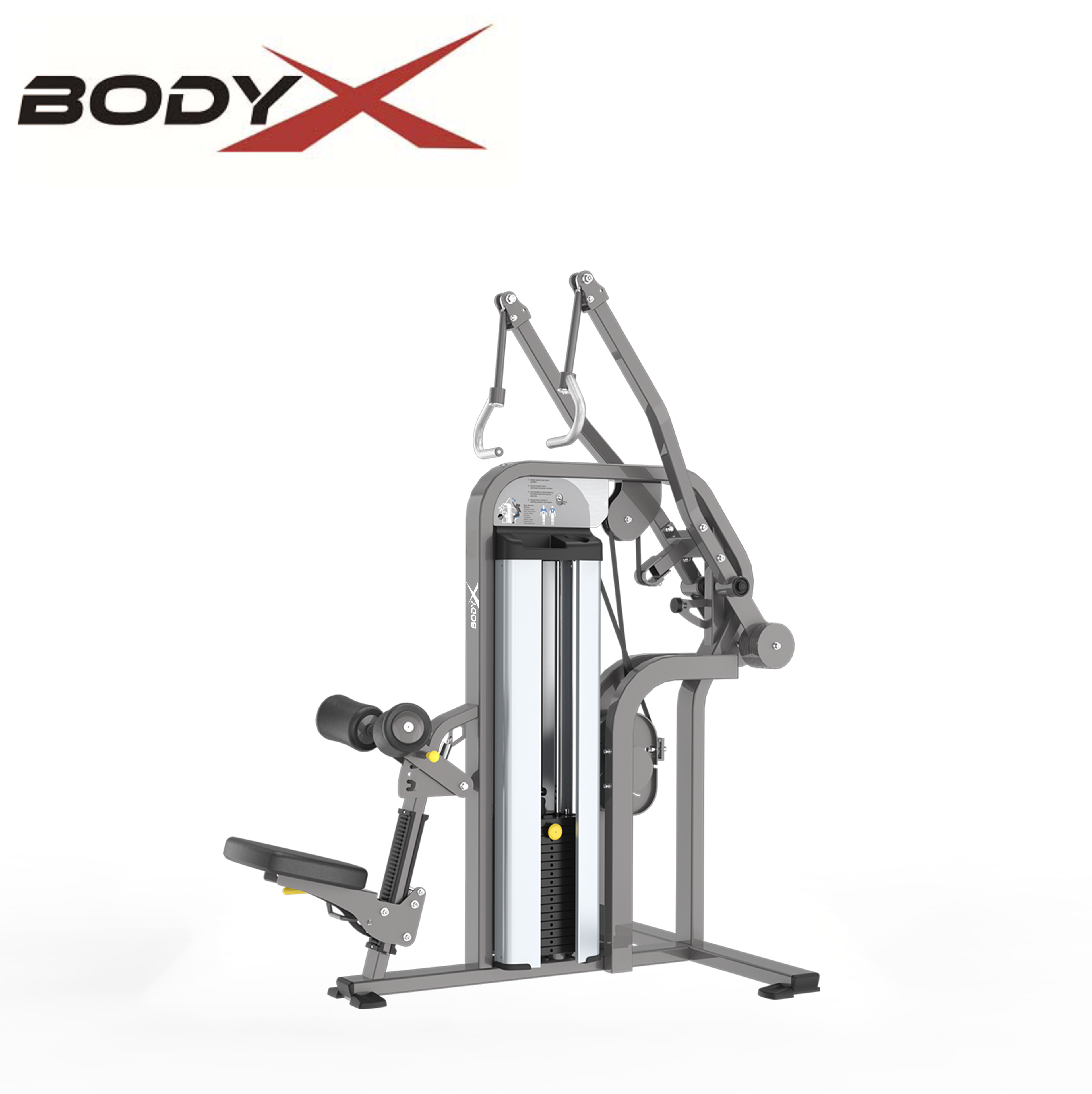 BNT-12 Factory Direct Wholesale Steel Chest Press Commercial Use Gym Equipment Seated Lat Pull Down