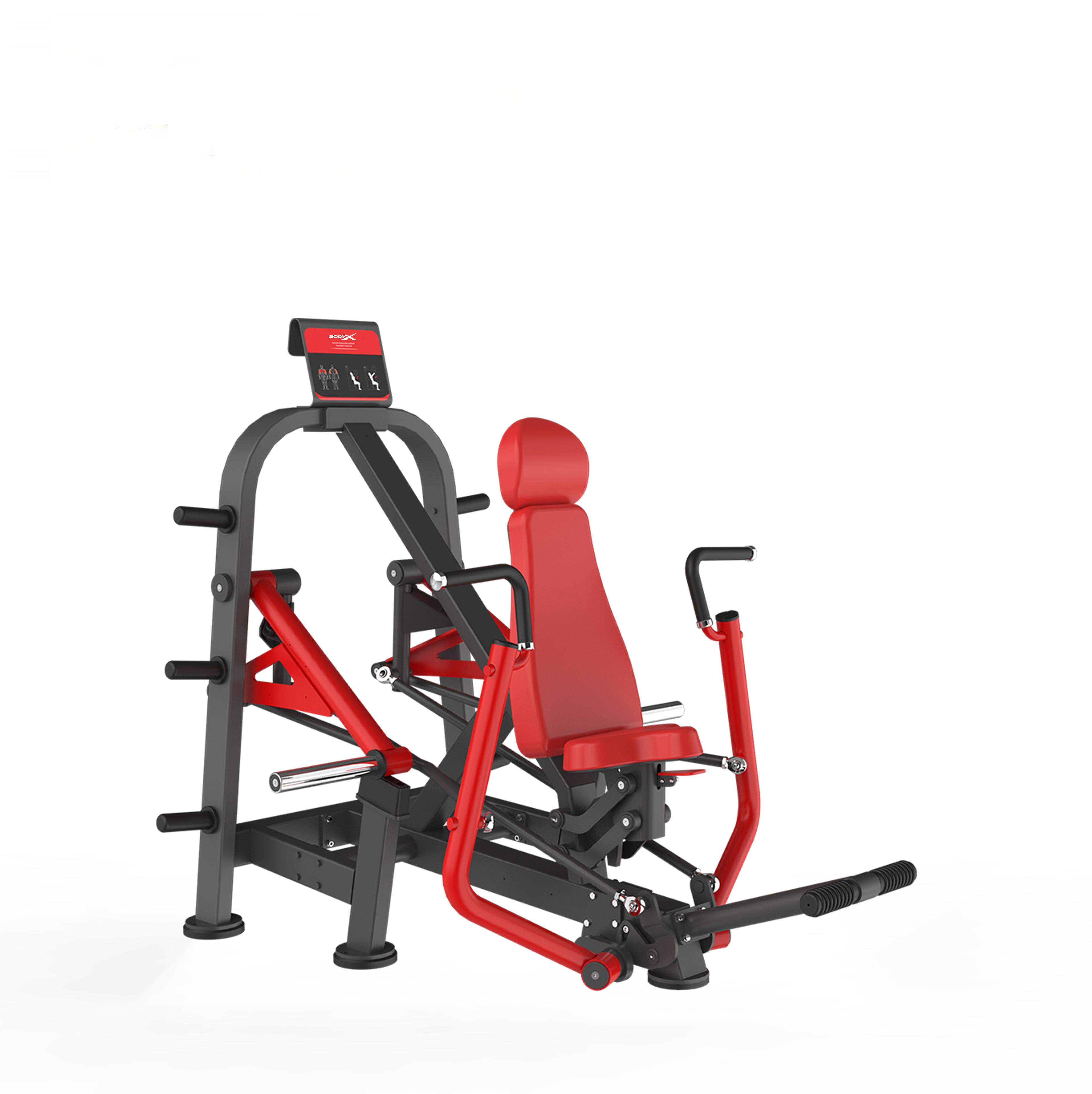 BPT-001A Commercial Gym Fitness Equipment Multi-Function Strength Plate Loaded Vertical Chest Press Machine Wide Chest Press