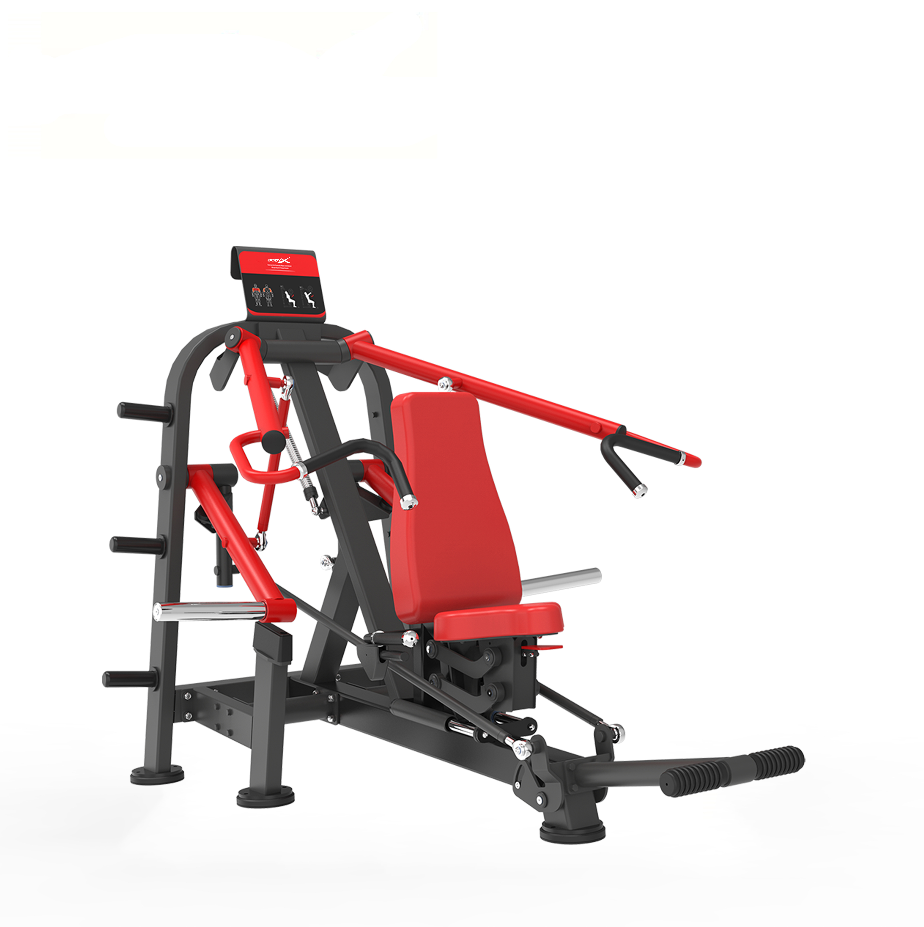 BPT-003 2026 Popular Plate Load Gym Fitness Equipment Machine Commercial Super Deltold Press