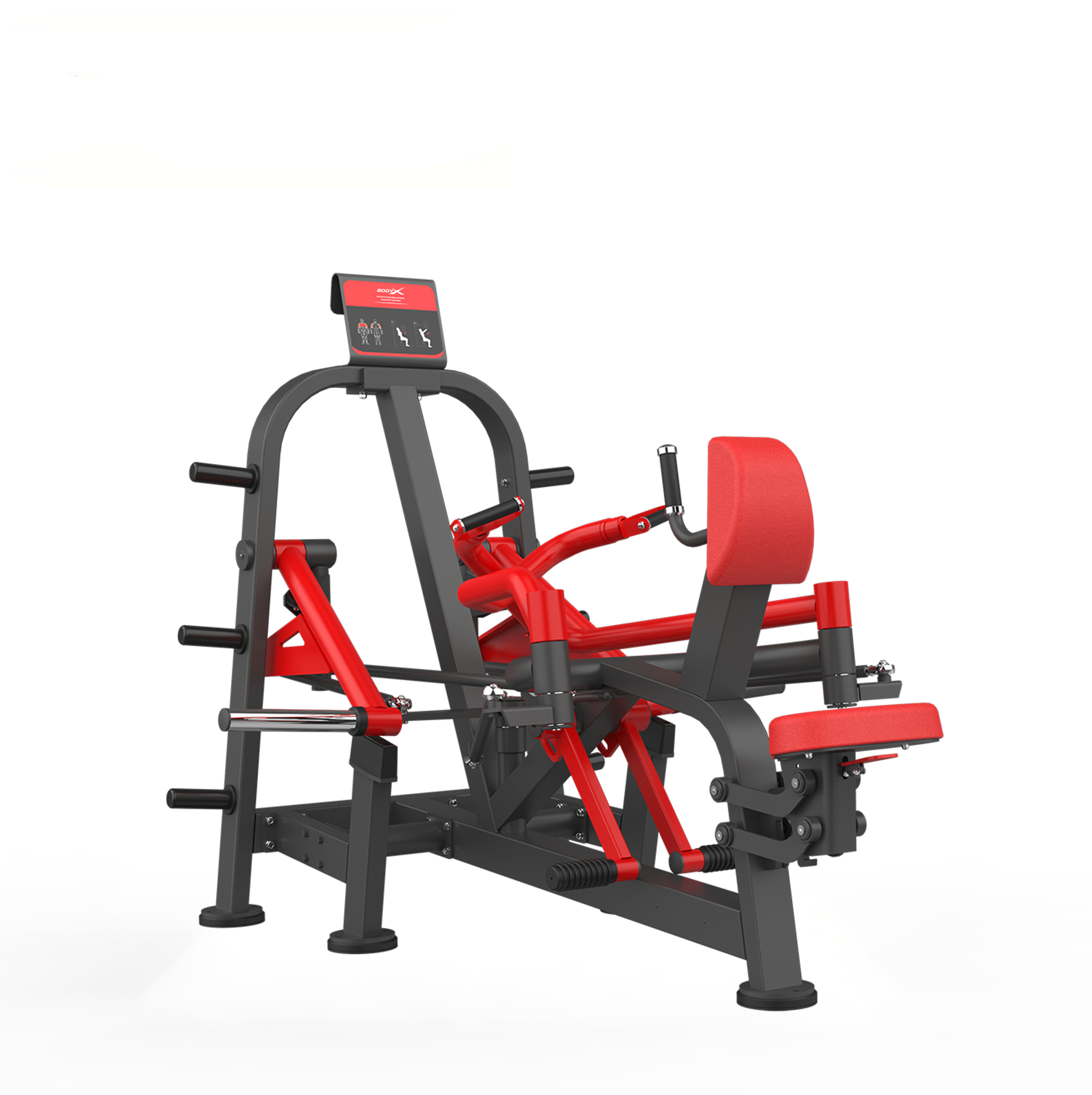 BPT-004B New Design Commercial Gym Fitness Equipment Plate Loaded Super Rowing Circular