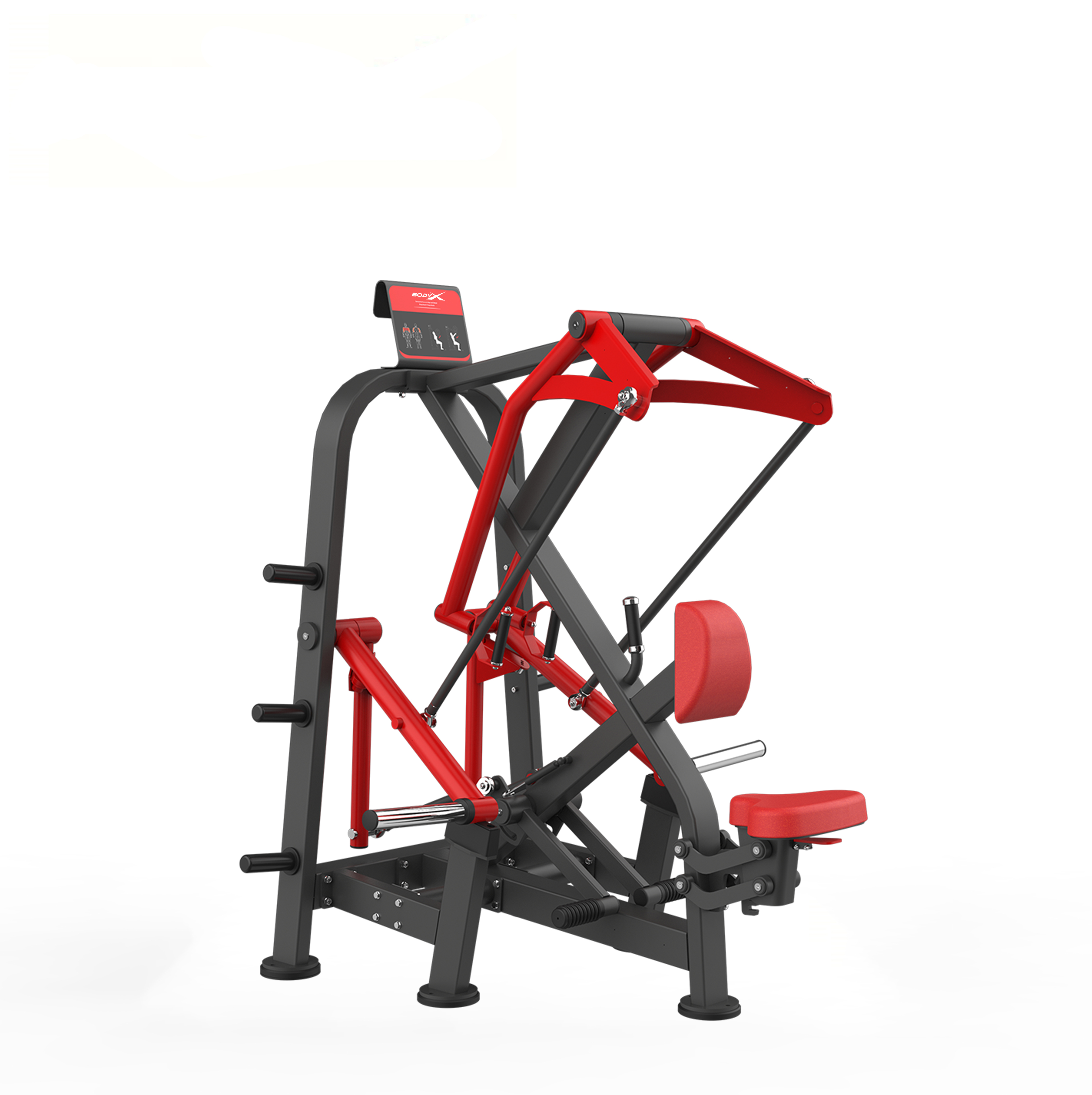 BPT-010 Commercial Seated Back Chest Legs Stretch Equipment Ergonomic Design-Durable Safety Steel Construction