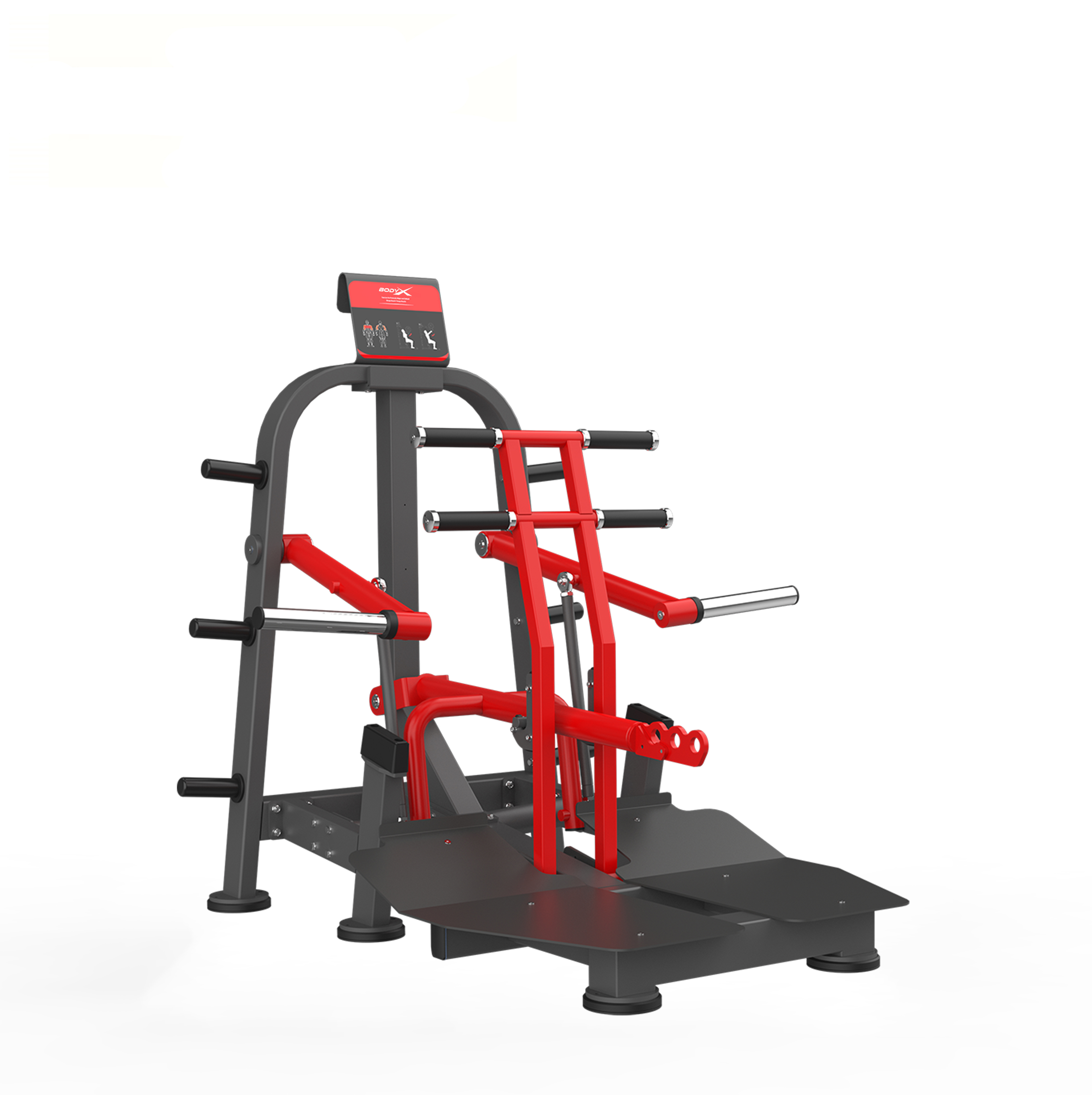 BPT-011 Commercial Leg Exercise Gym Belt Squat Machine Strength Plate Loaded Steel Equipment for Chest & Back Training