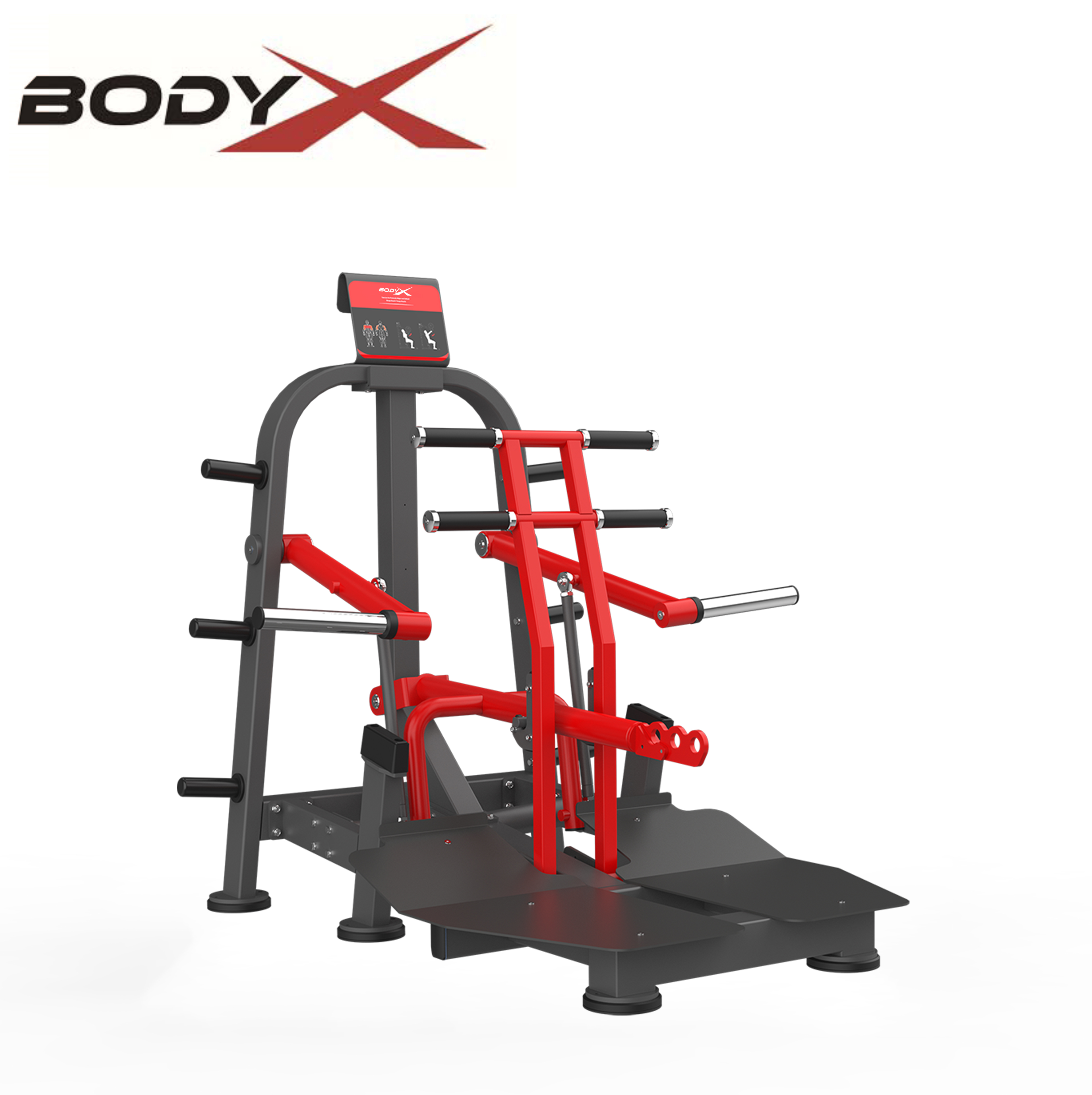 BPT-011 Commercial Leg Exercise Gym Belt Squat Machine Strength Plate Loaded Steel Equipment for Chest & Back Training