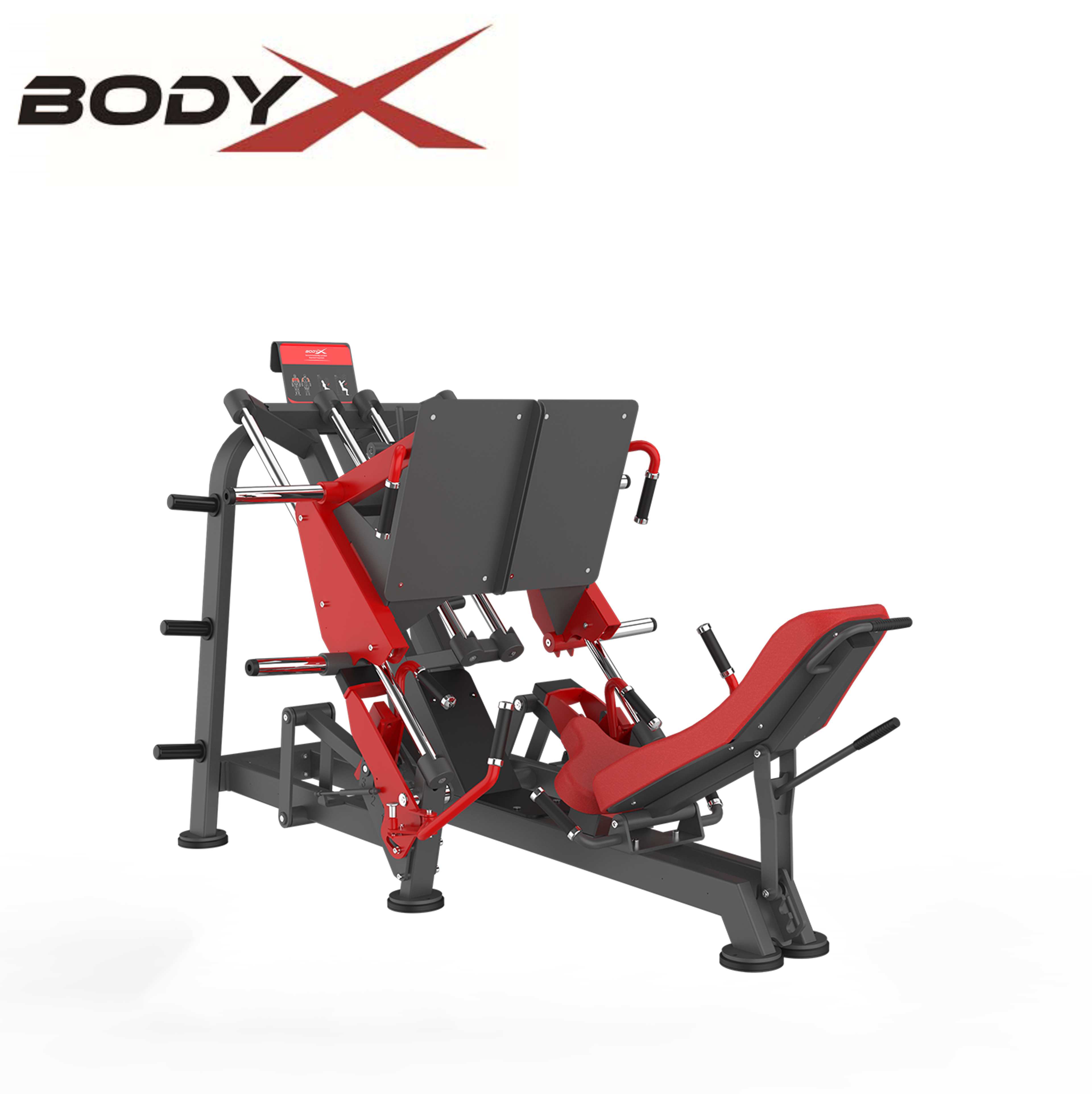 BPT-015A Commercial Steel Leg Pressure Machine Chest Back Fitness Function 45-degree Adjustable Design