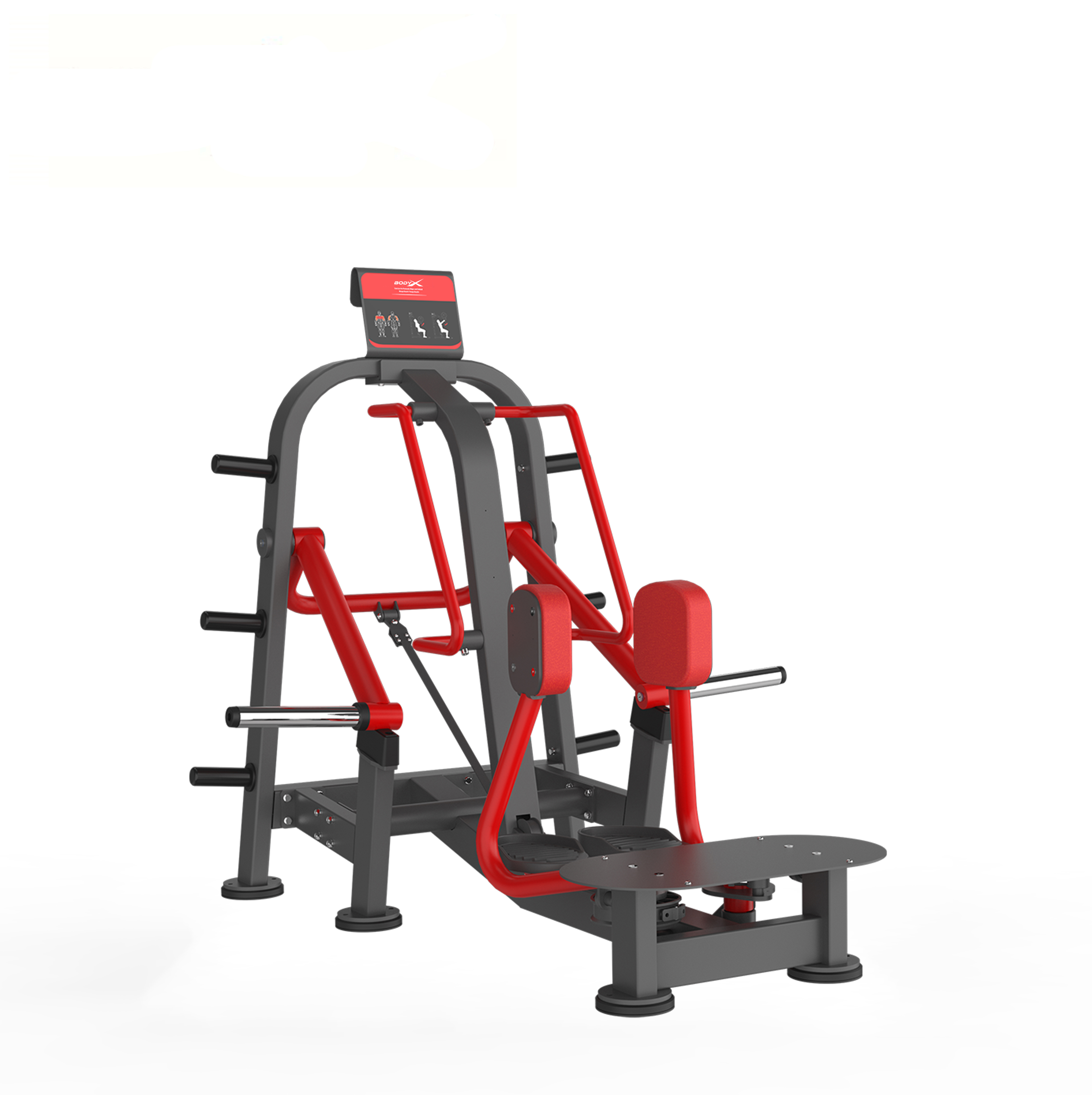 BPT-017 High Quality Leg Exercise Trainer Standing Steel Plate Loaded Abductor Adductor Trainer Machine