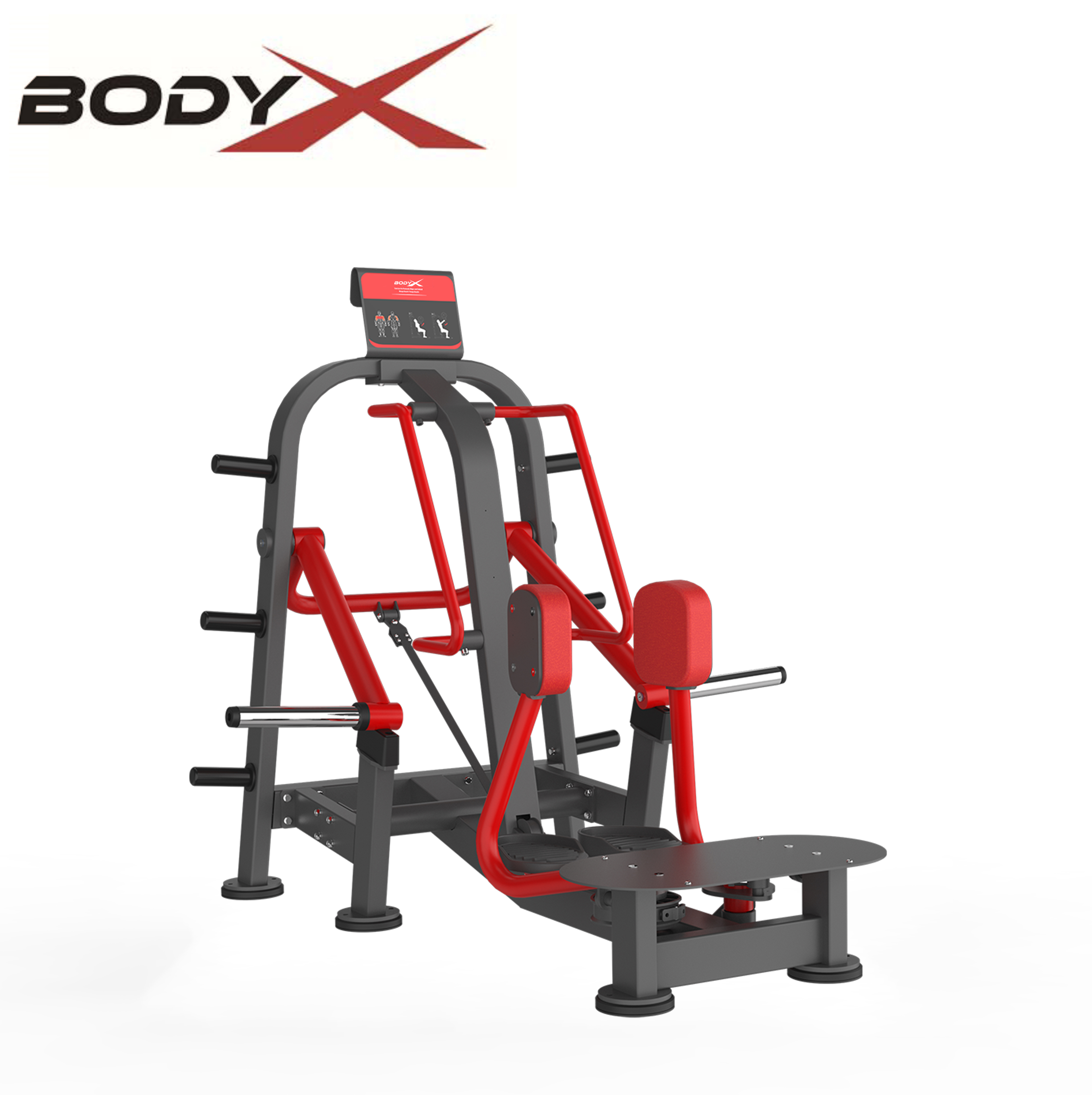 BPT-017 High Quality Leg Exercise Trainer Standing Steel Plate Loaded Abductor Adductor Trainer Machine