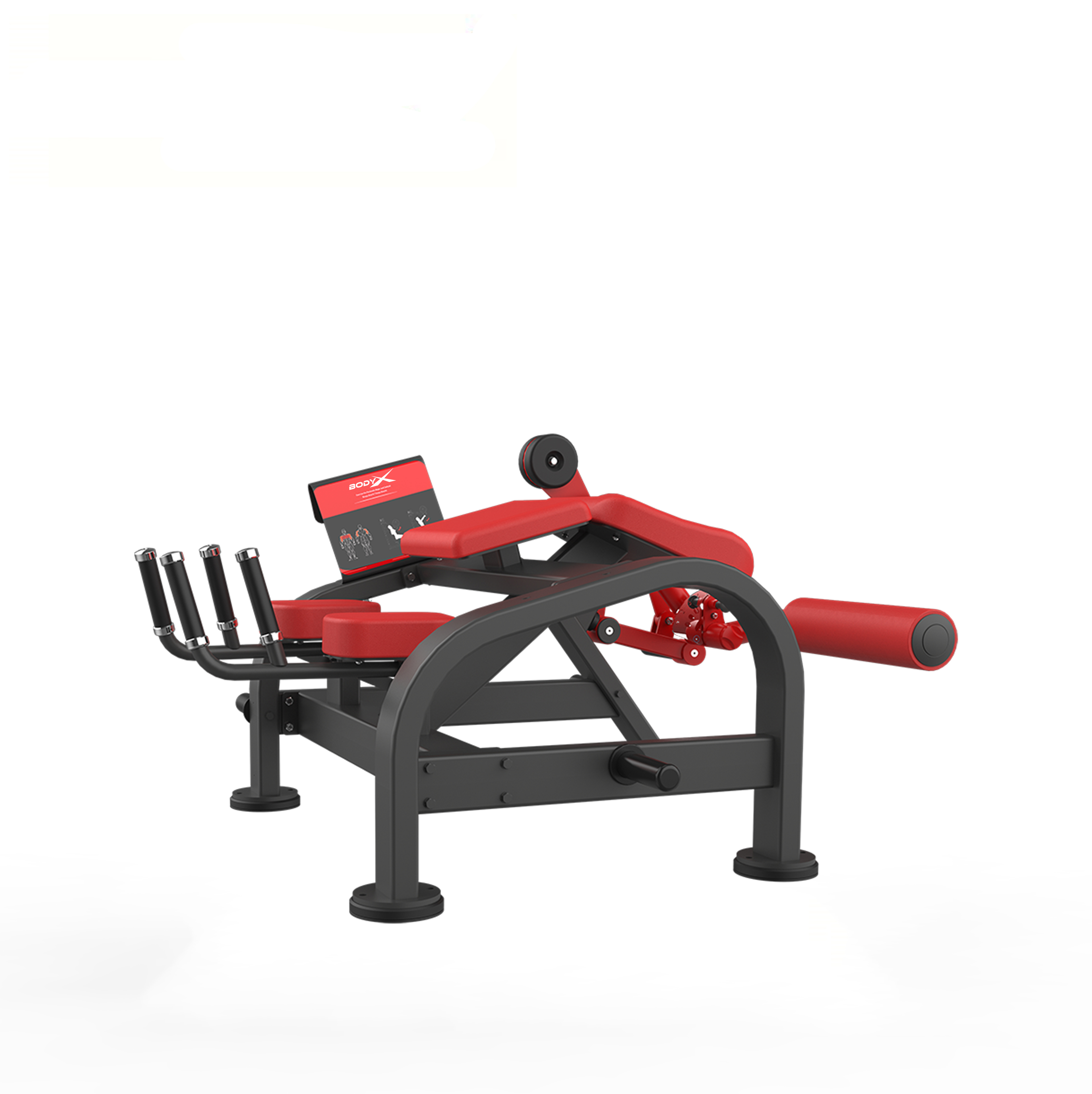 BPT-13A Commercial Leg Curling Machine with Steel Frame Arms & Chest Exercise