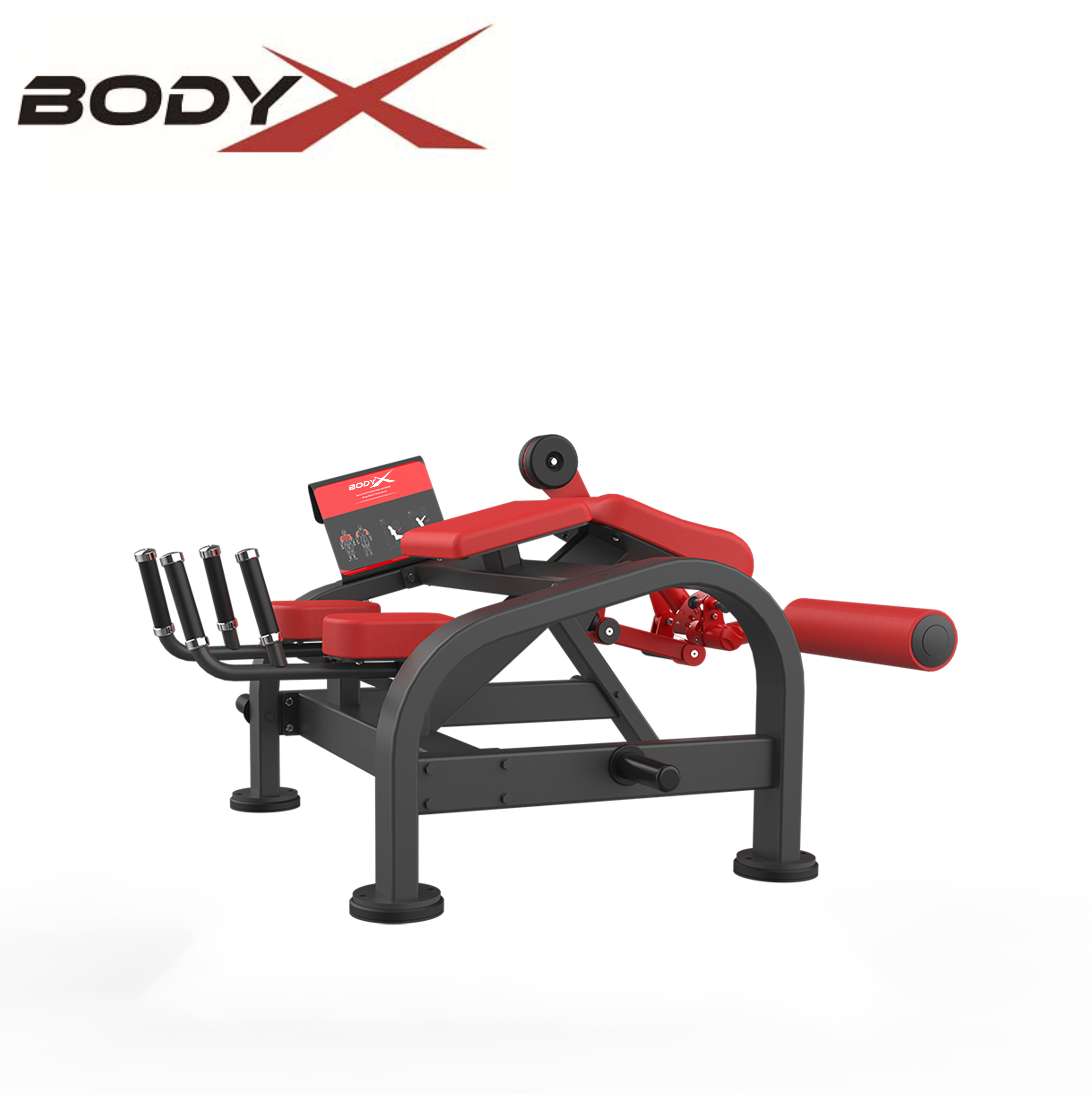 BPT-13A Commercial Leg Curling Machine with Steel Frame Arms & Chest Exercise