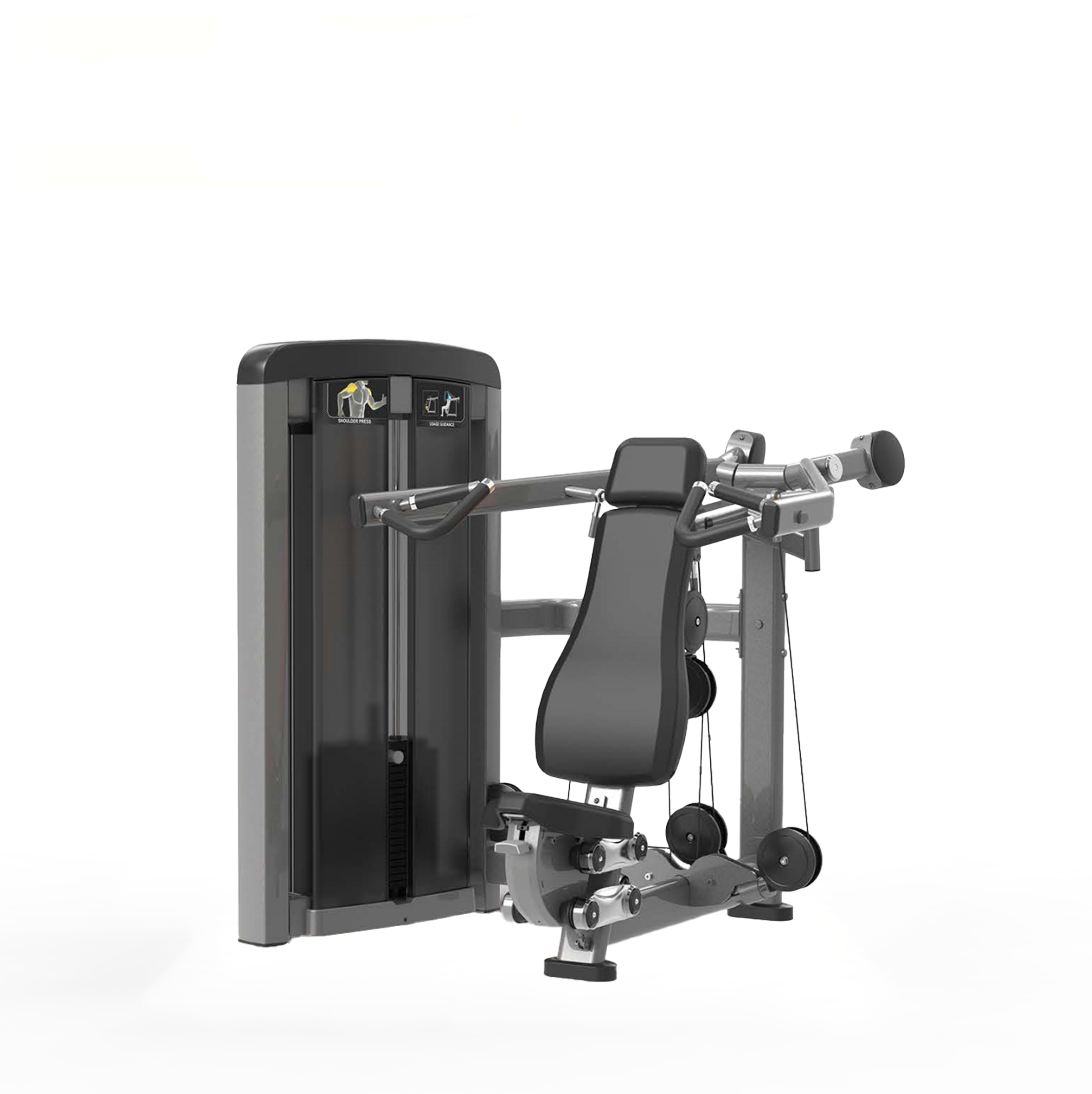 BSF90-003 High Quality Press Machine With Weight Stack Commercial Fitness Muscle Strength Training Bodybuilding Machine