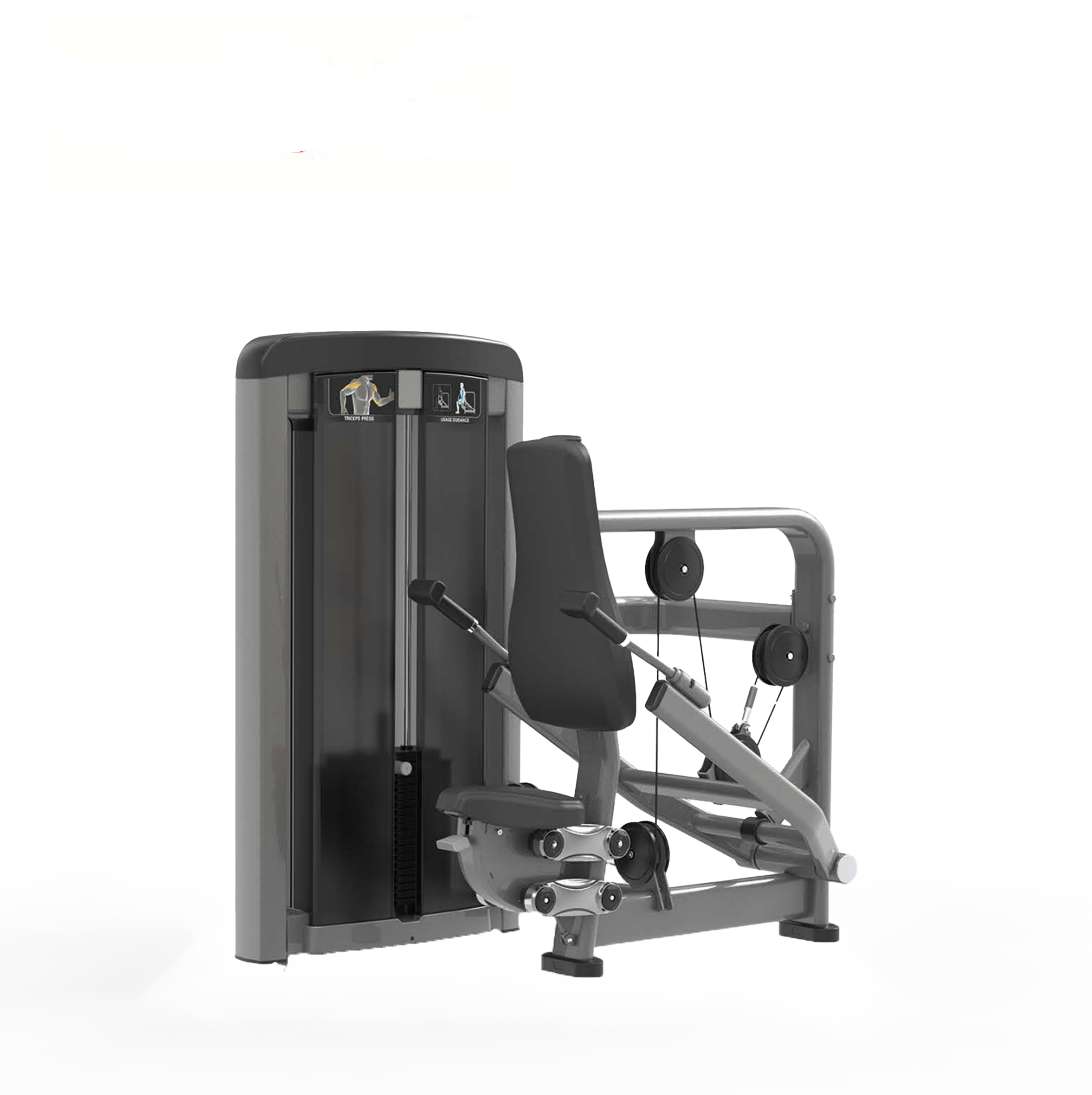 BSF90-007 Wholesale Fitness Equipment Strength Training Seated Triceps Press Equipment Bodybuilding Machine
