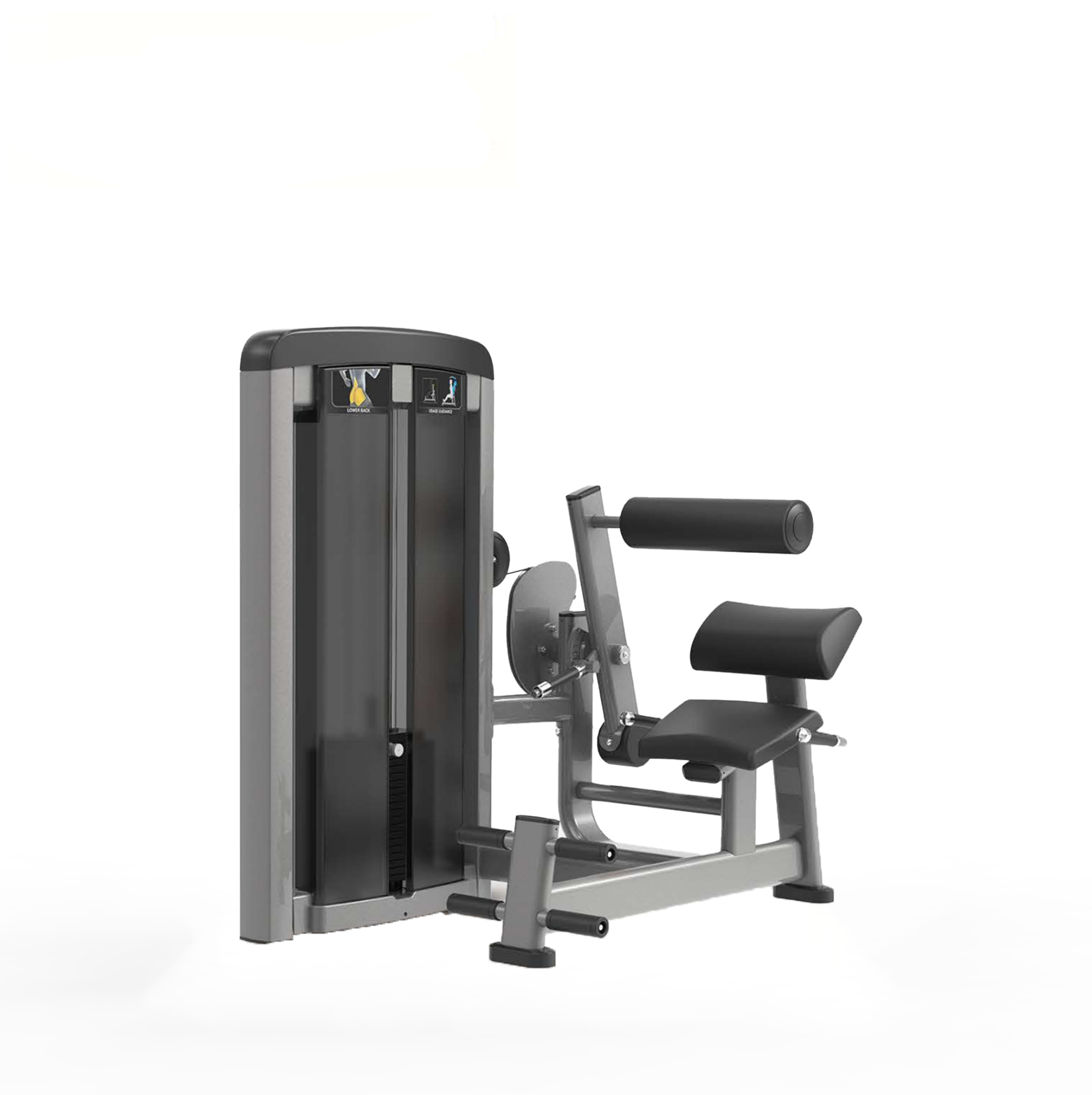 BSF90-009 Commercial Seated Back Extension Gym Equipment Back Extension&Abdominal Crunch Machine