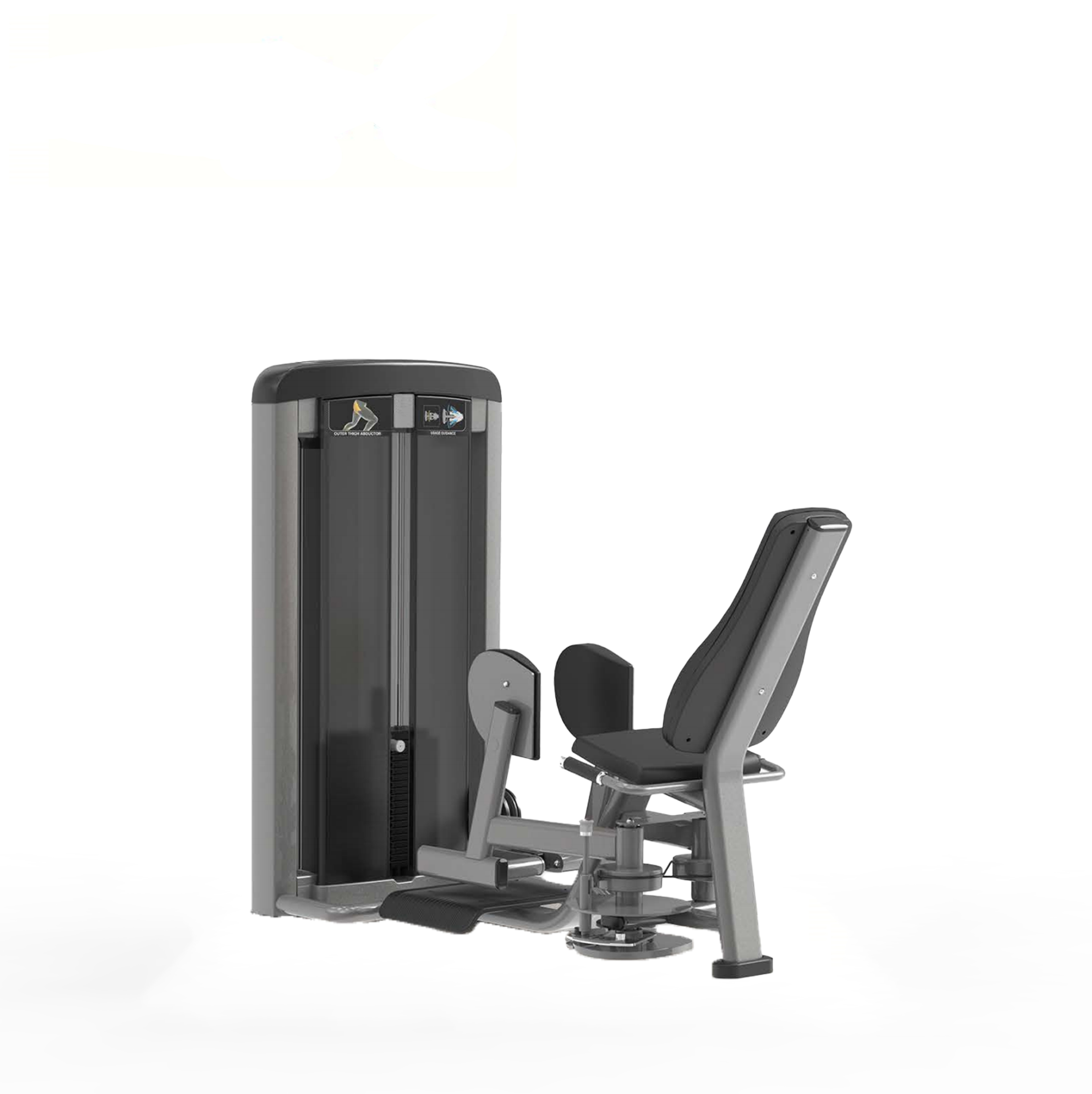 BSF90-019 Commercial Inner Thigh Strength Training Hip Adductor Machine Heavy-Duty Steel Frame for Professional Gym Equipment