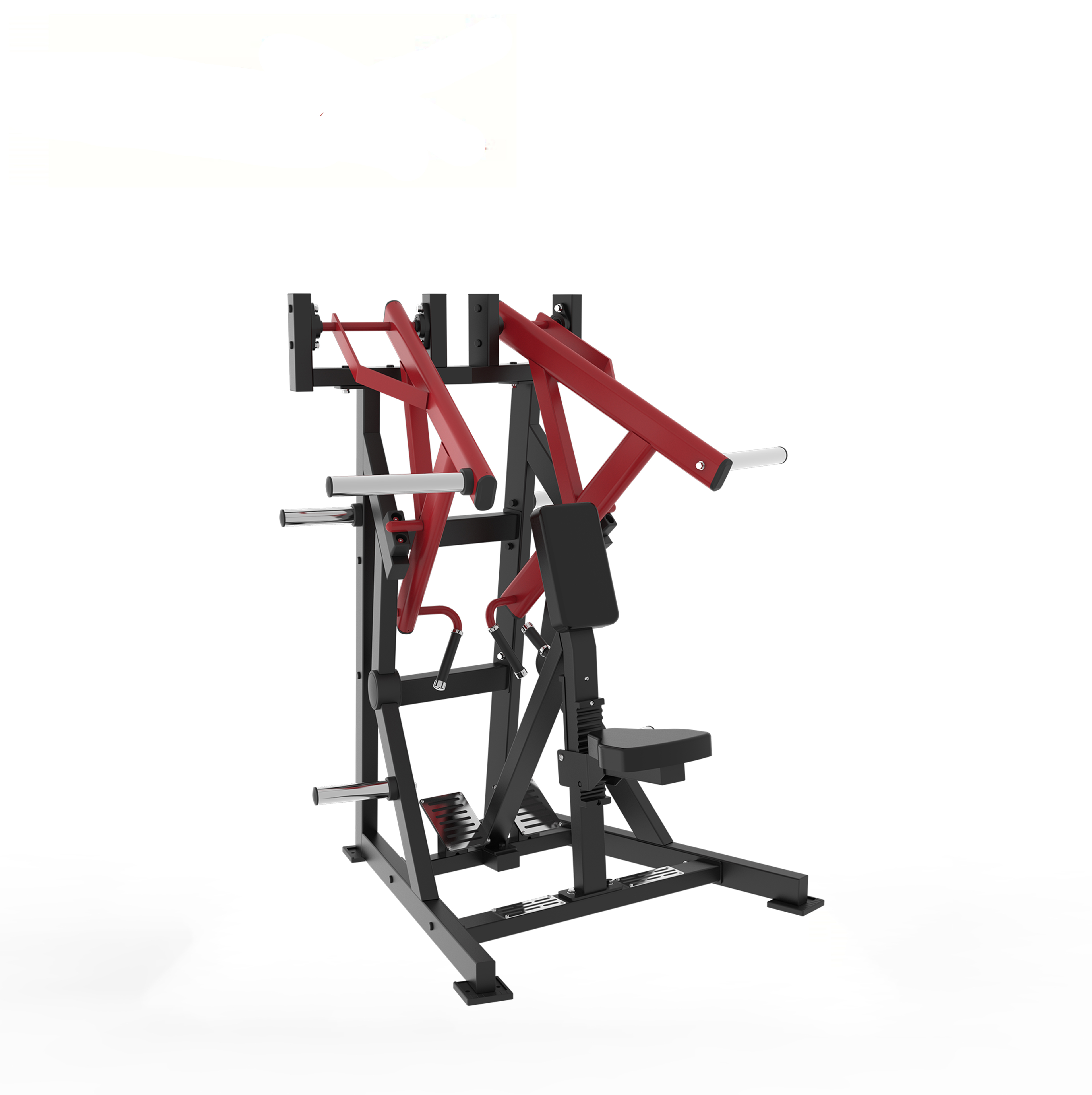 BXVD-07 Commercial Gym Machines Free Weights Workout Fitness Equipment Low Back Pull Trainer Chest Arms Safety