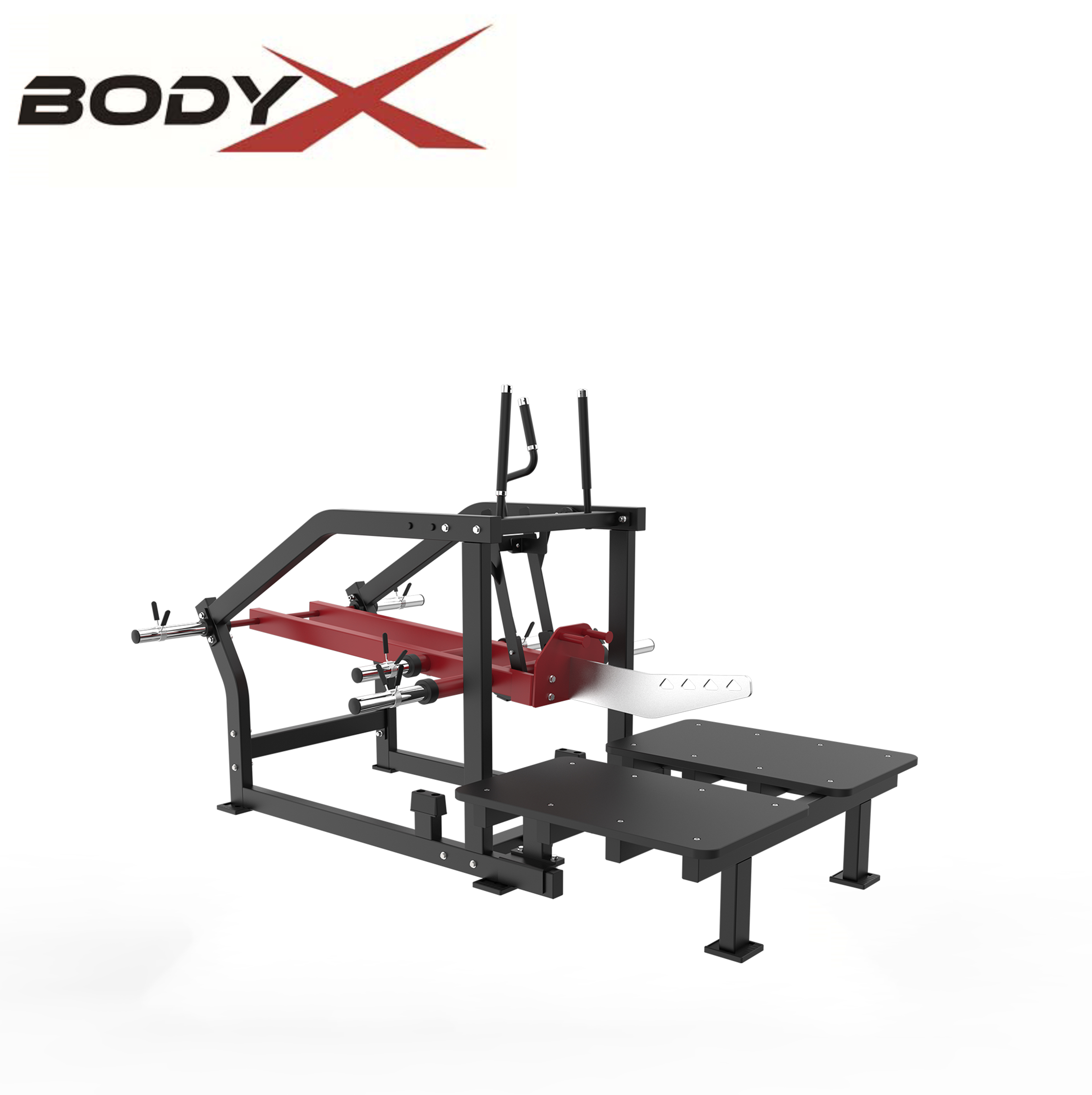 BXVD-36A High Quality BELT ASSISTED DEEP SQUAT Plate Loaded Super Deep Squat Hack Squat