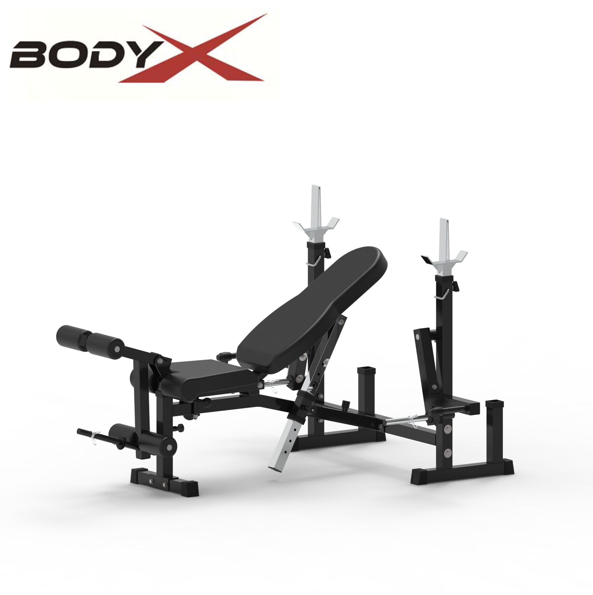 P0101A Adjustable Multifunction Press Home Gym Free Weight Lifting Bench Set Dumbbell Adjustable Weight Lifting Bench