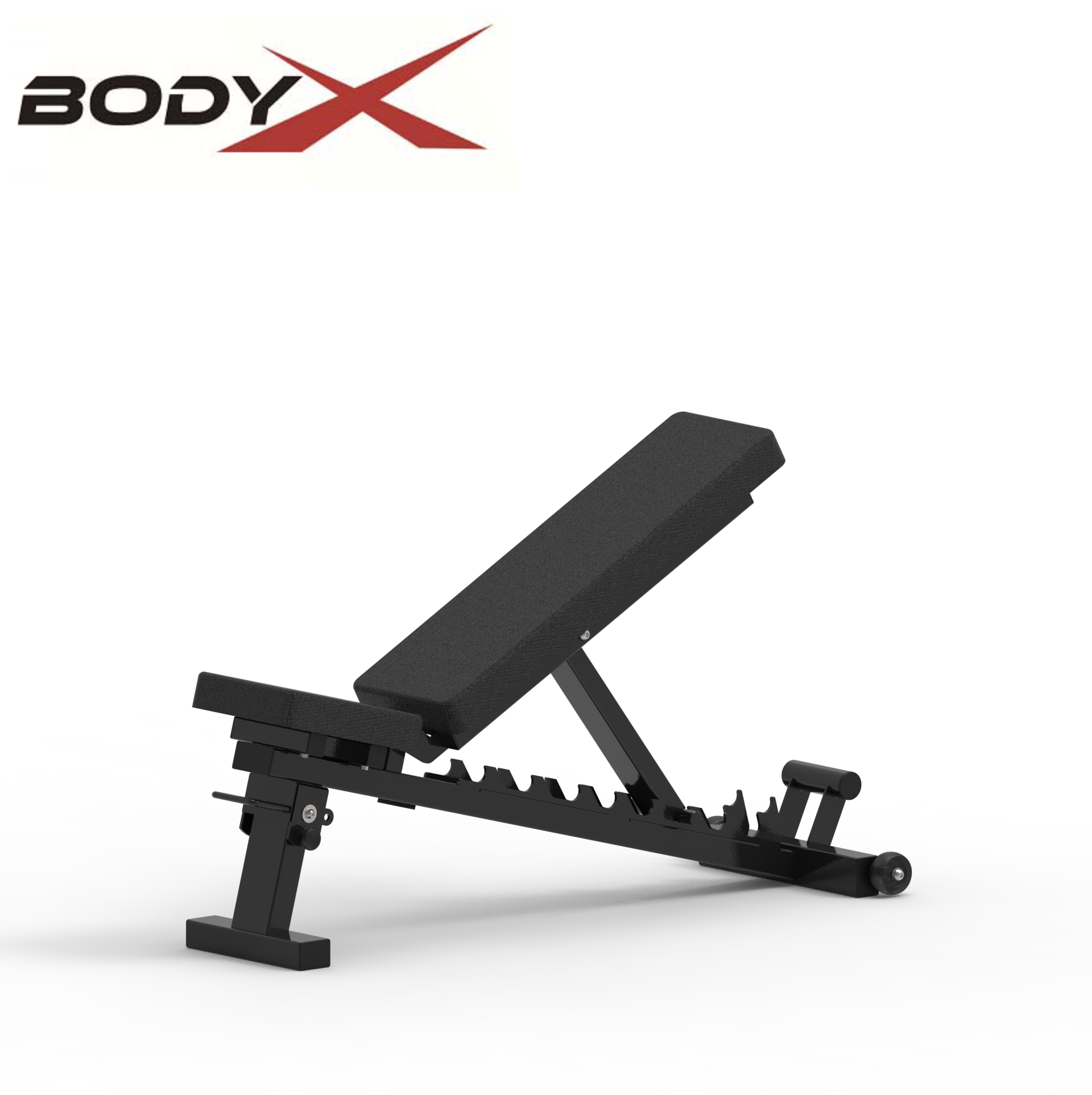 F0402 Factory Supply Heavy Frame Weight Training Commercial Adjustable Flat Incline Weight Lifting Bench