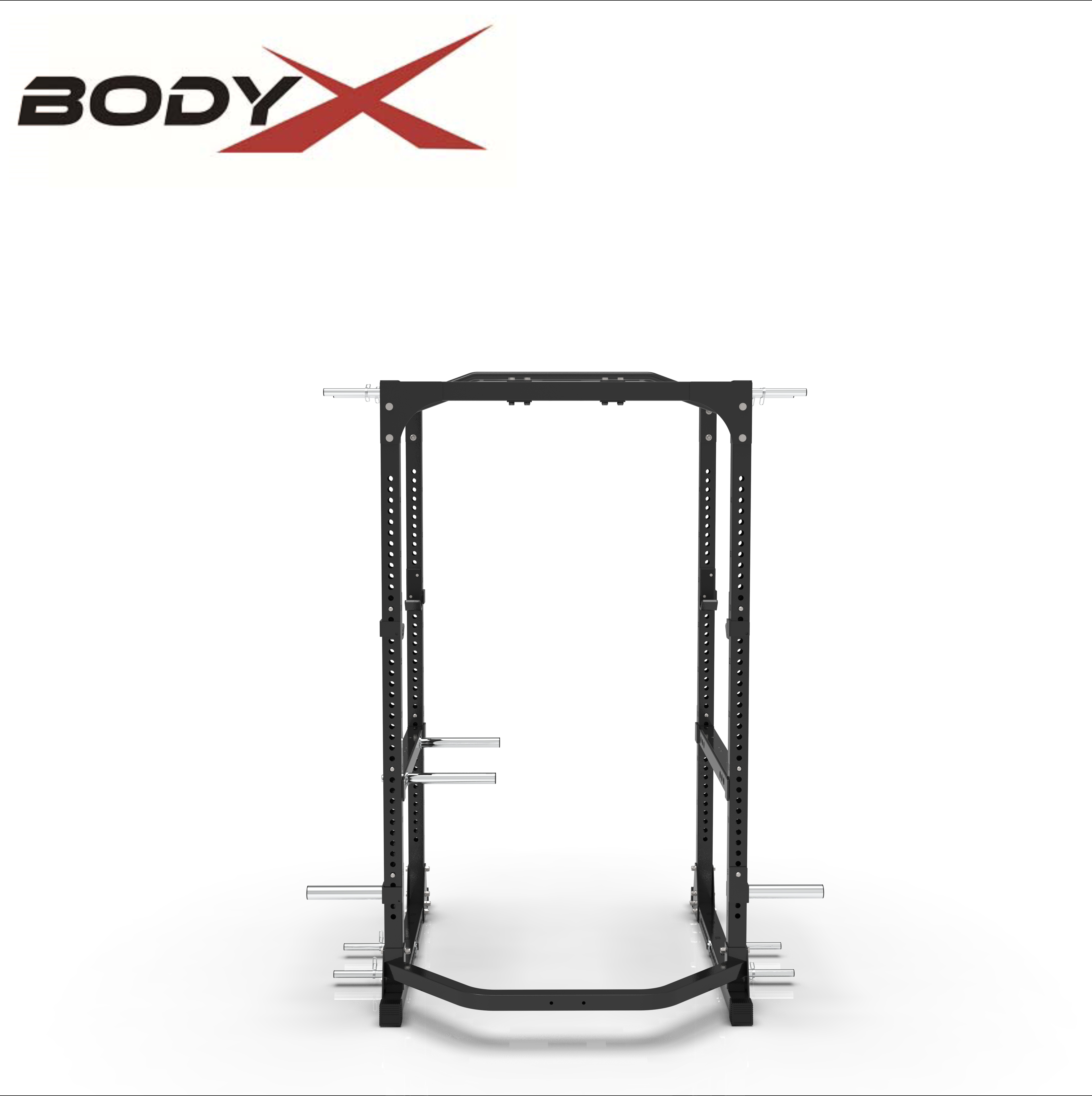 F0601F-GB Gym Fitness Home Multi-Function Station Strength Training Barbell Squat Power Rack