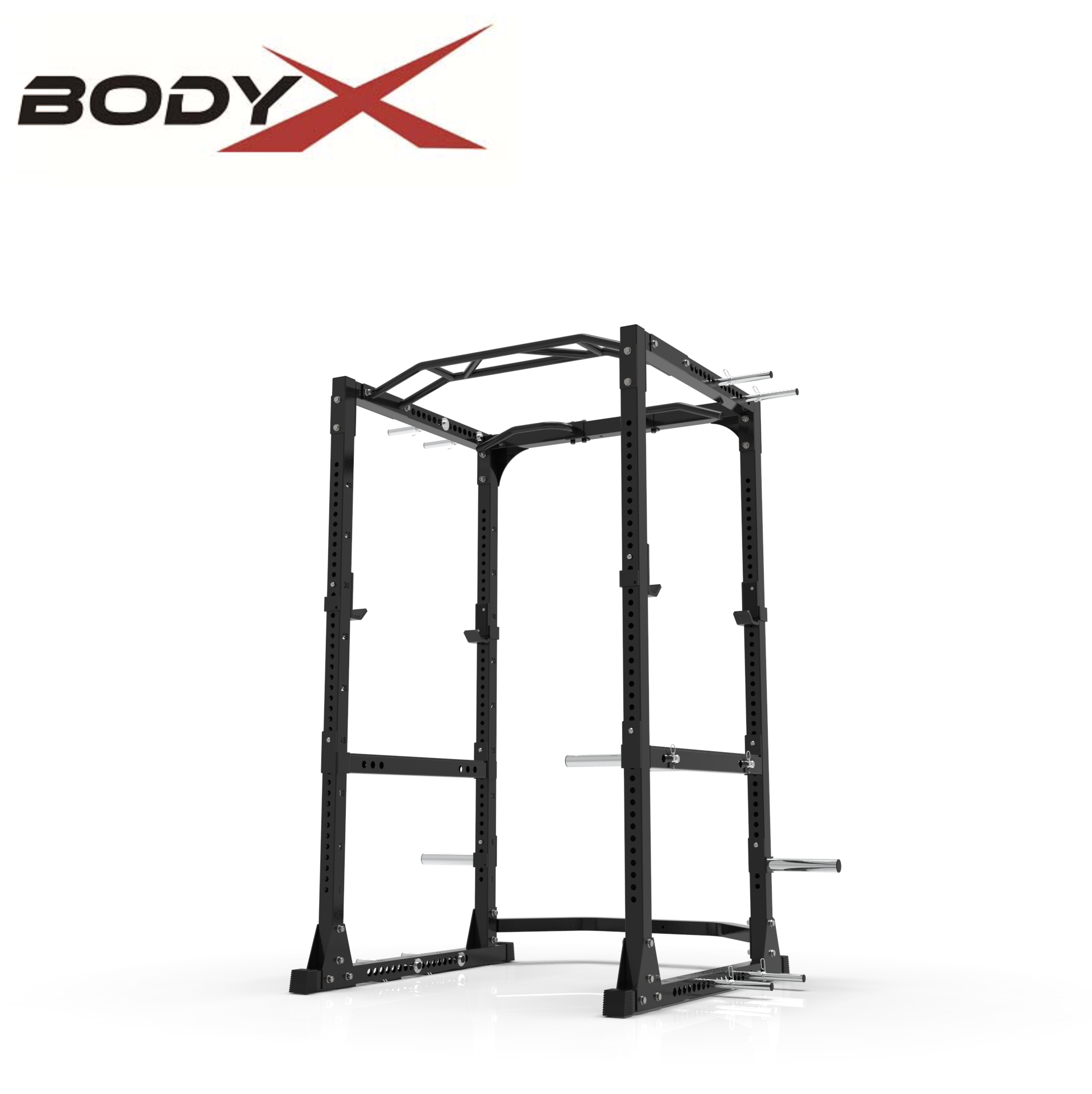 F0601F-GB Gym Fitness Home Multi-Function Station Strength Training Barbell Squat Power Rack