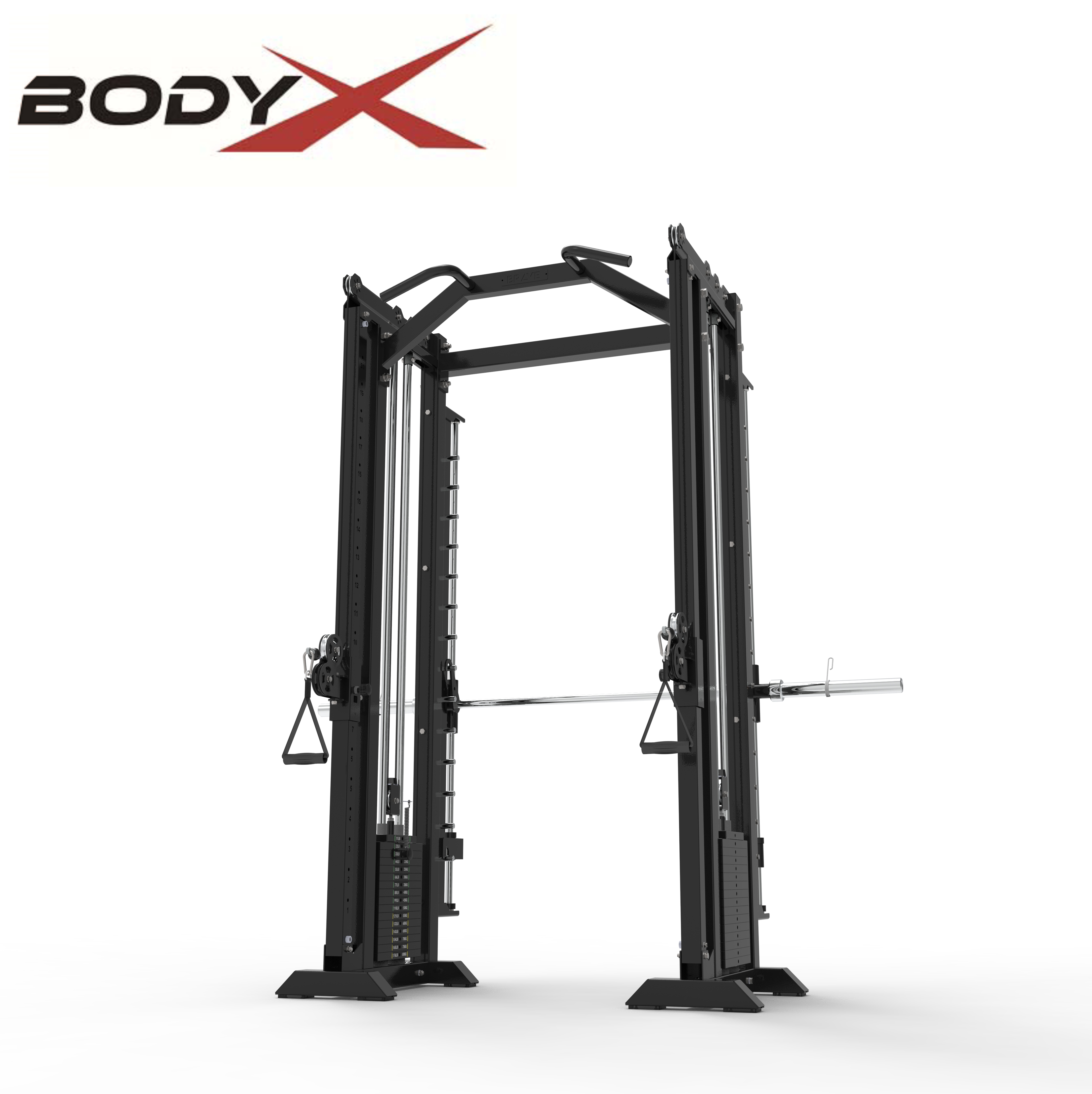 F0701E Factory Fitness Equipment Multi Functional Trainer Smith Machine Cable Crossover Gym Sport
