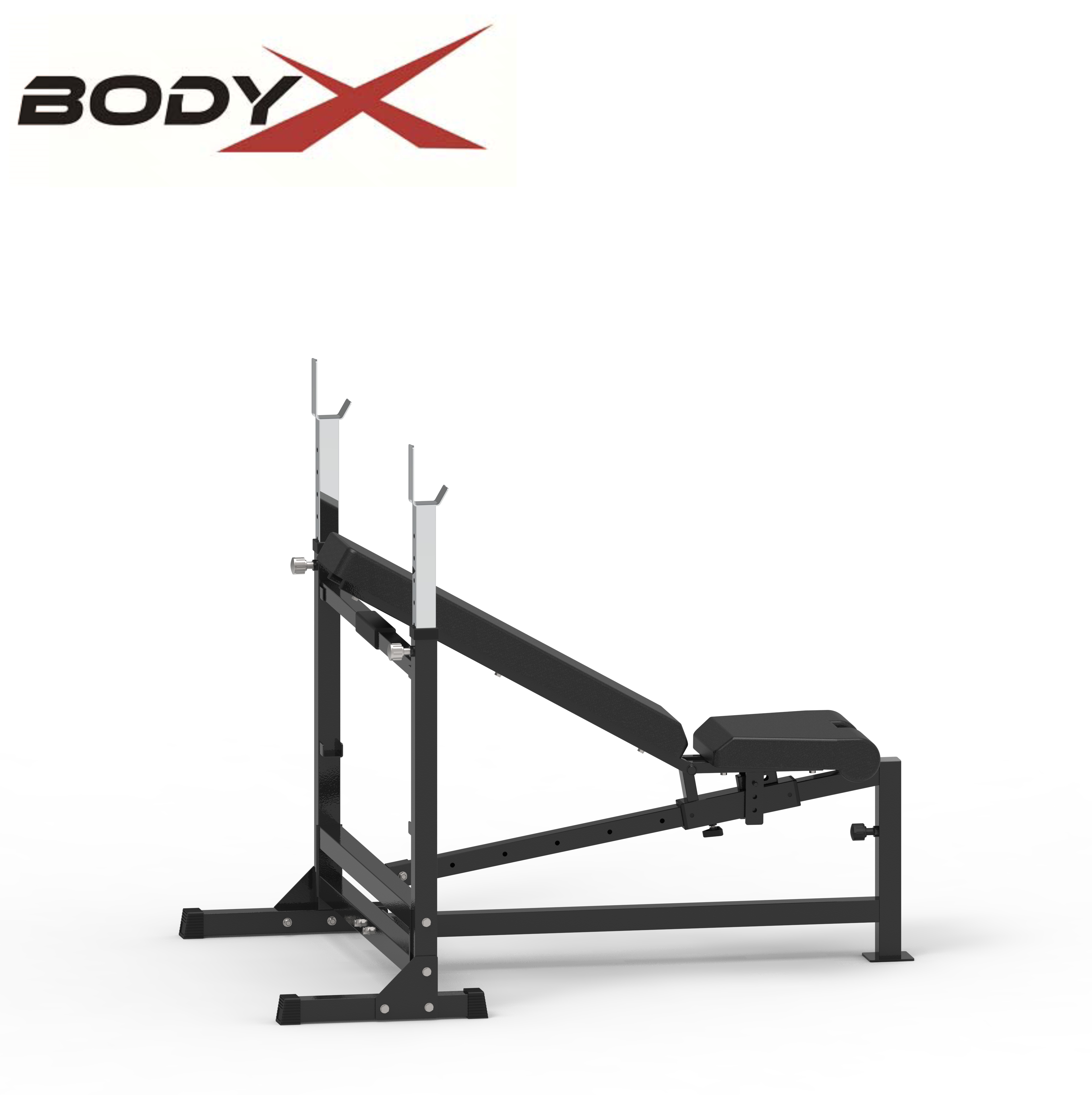 F1301 Hot Sales Adjustable Gym Equipment Home Gym Bench Press with Square Tube Design Standard Weight Bench