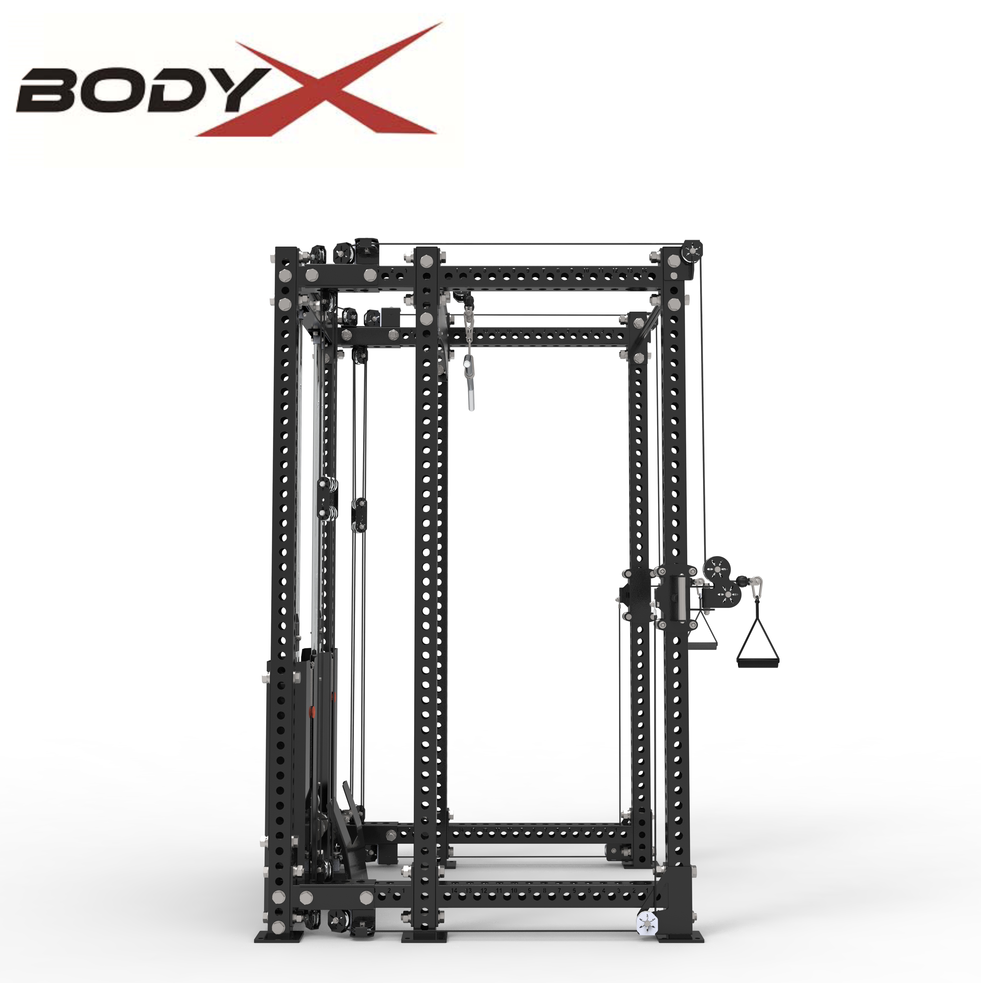 FIT 47-8 China Factory Gym Equipment Multifunctional Trainer with Pull Rope Cross Trainer with Adjustable Weight