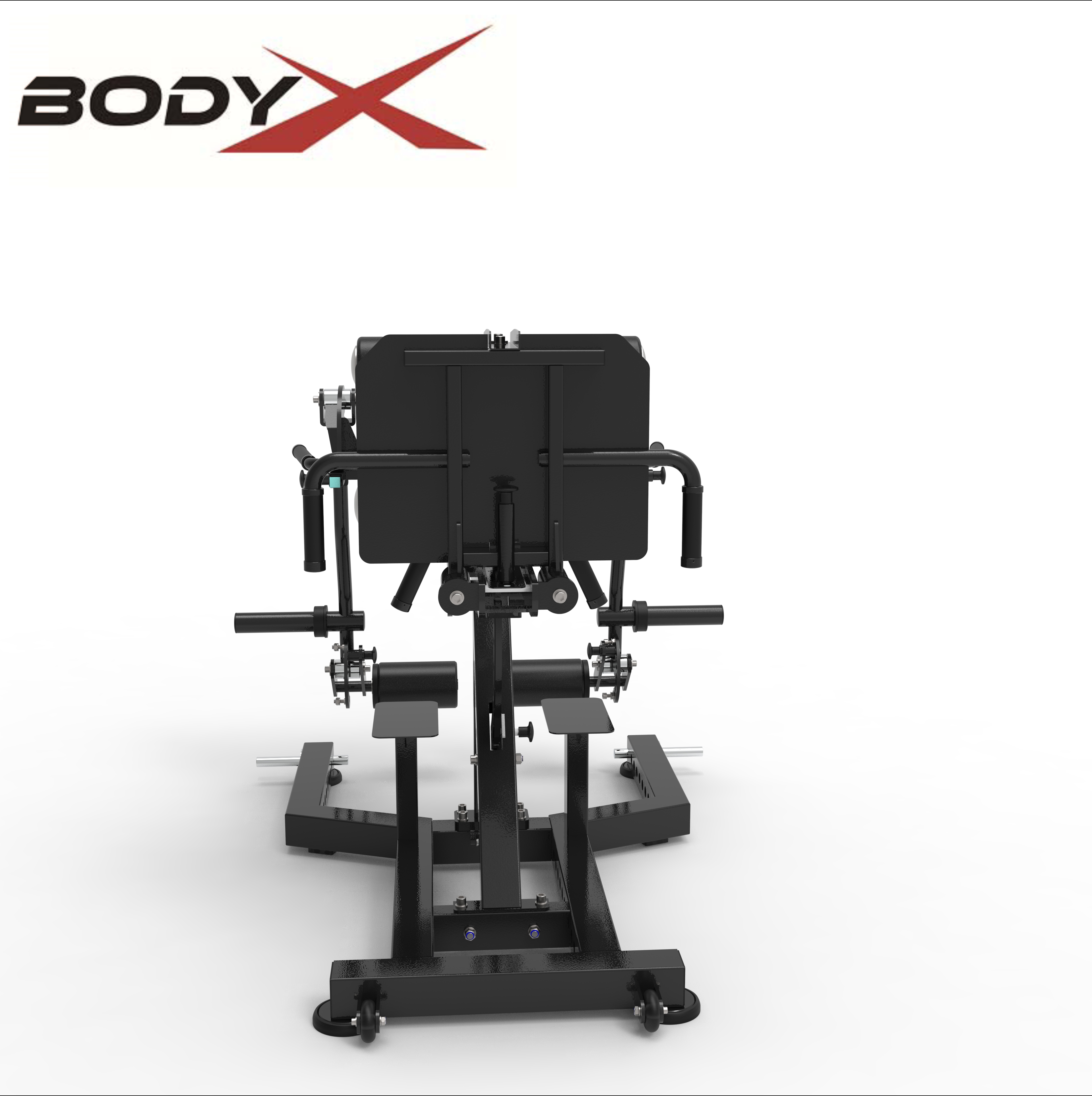 G0201H Hot Sale Glute Ham Developer Machine Professional Leg Training Core Heavy Duty Rotary Adjustable GHD