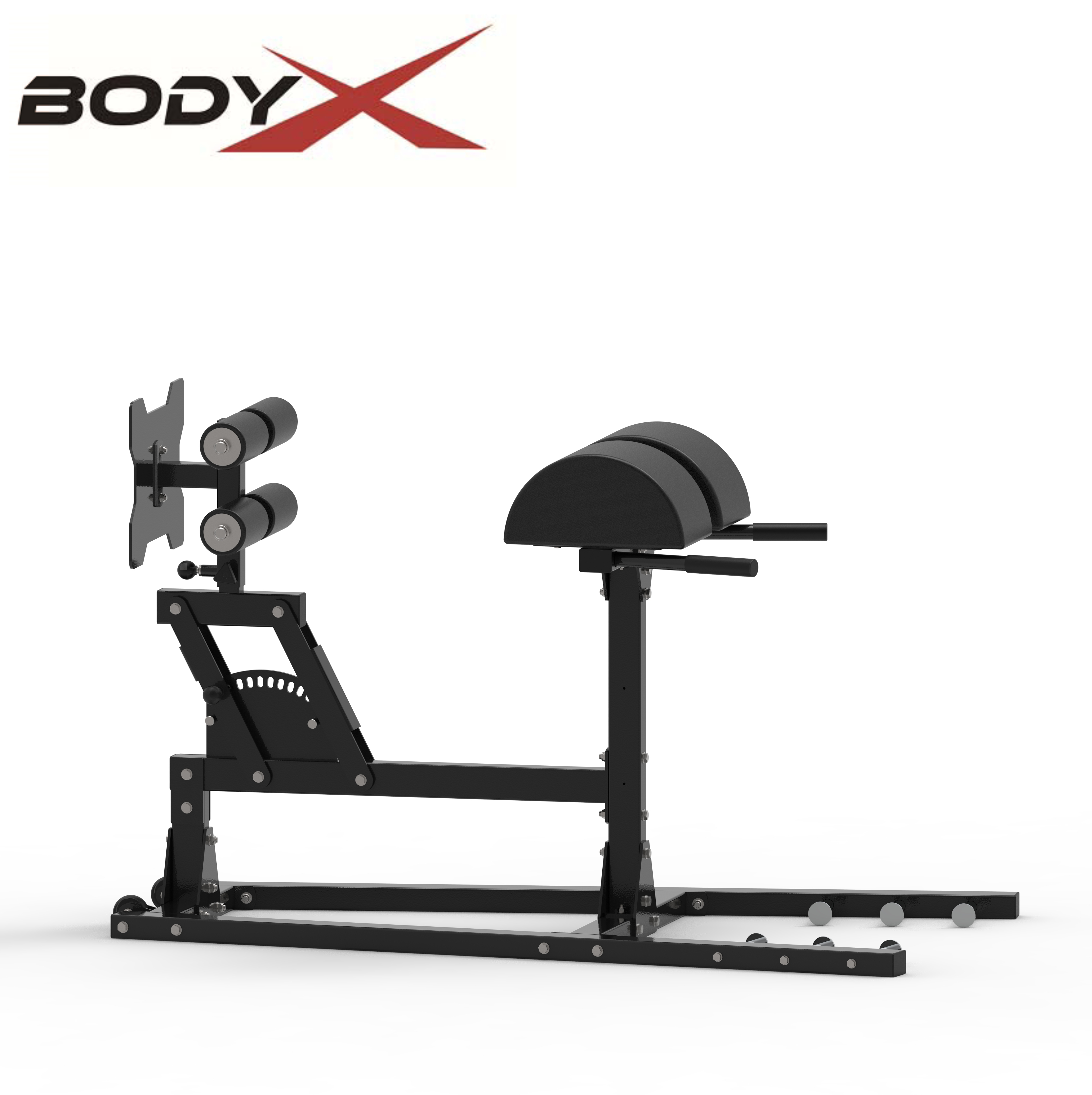 G0201LB Reverse Leg Extension Leg Curl Machine Customized Unisex Glute Ham Developer GHD Bench