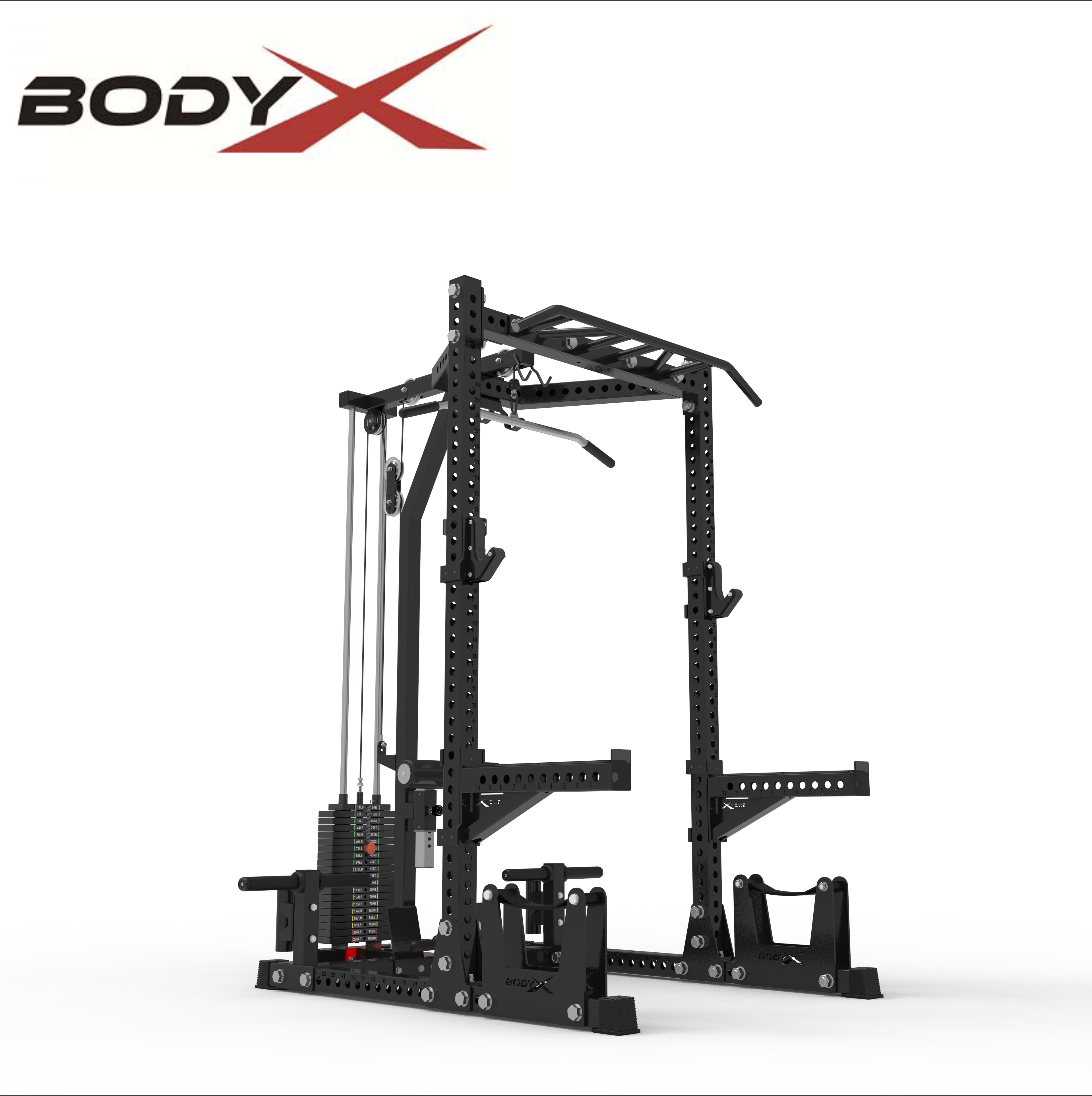 H0640-LAT Squat Rack