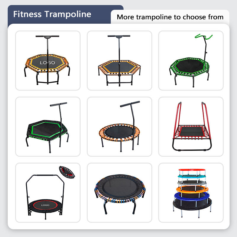WTF010 40 Inch Small Home Gym Fitness Indoor Springfree Adult Trampoline