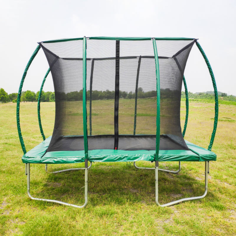 WTR001 Factory Outlet Professional Outdoor Large Rectangular Trampoline Garden Kids square Trampoline Bed Outdoor