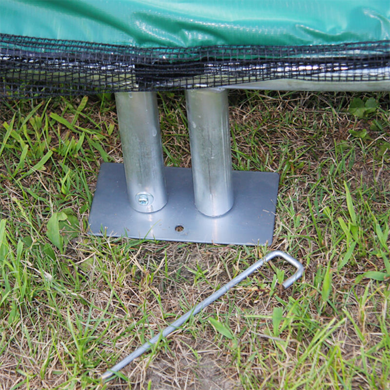 WFI001 Outdoor Cheap Inserted Into Ground Gymnastic Trampolines Mat Round Trampoline Mattress