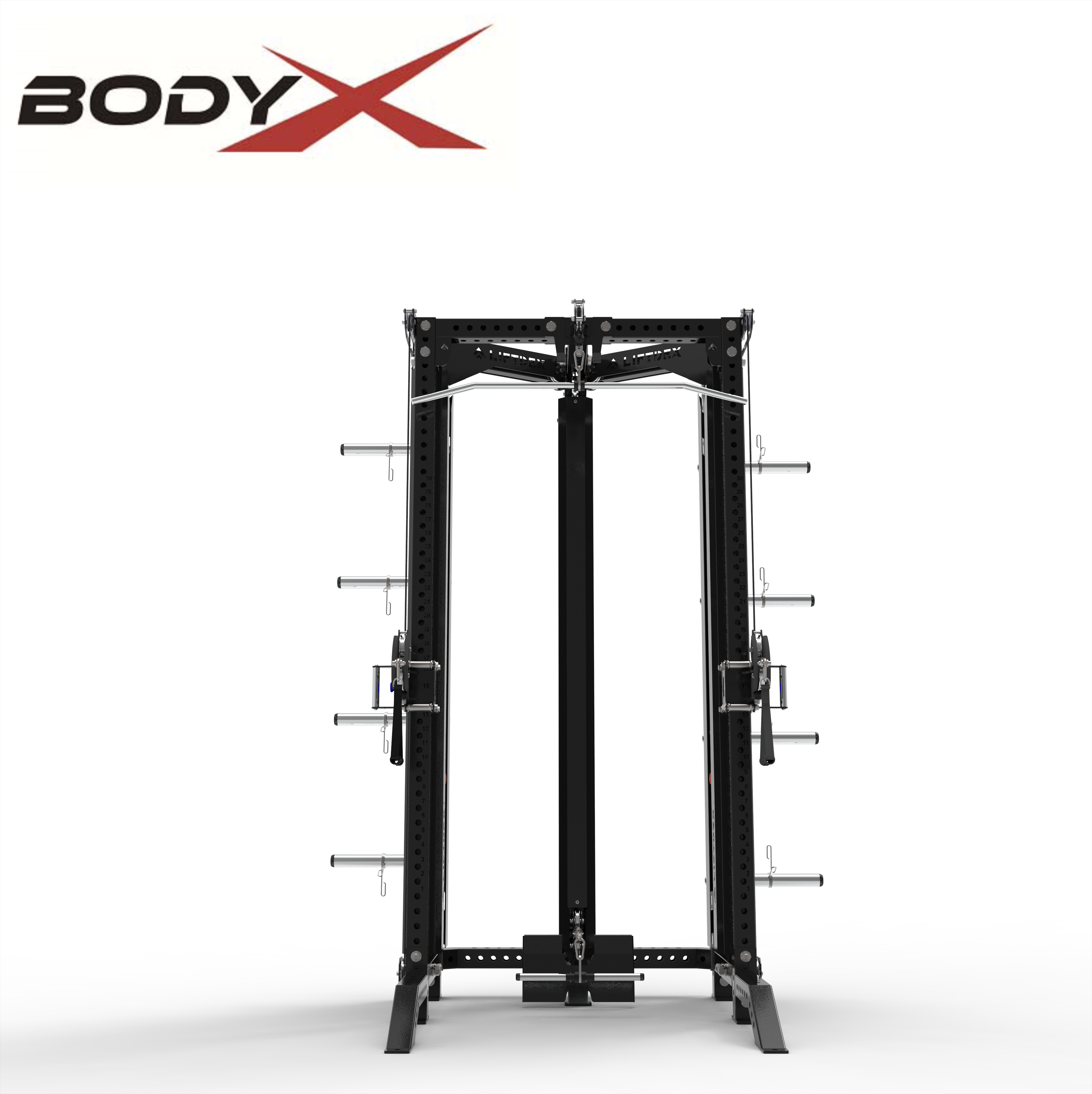 LIF1001-FTA-26 Commercial Gym Heavy Duty Multi Function Gym Squat Rack Power Smith Machine Rack