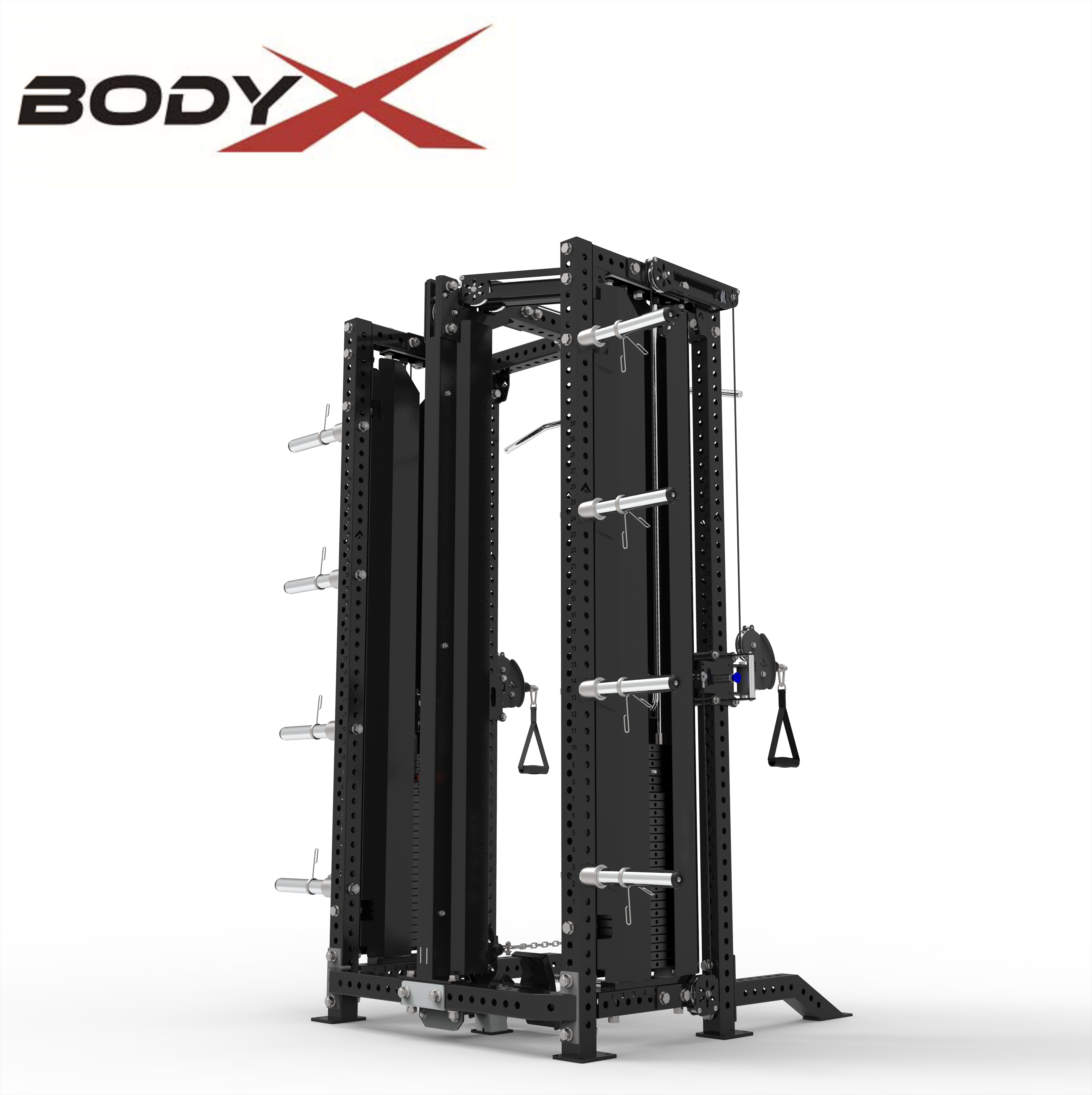 LIF1001-FTA-26 Commercial Gym Heavy Duty Multi Function Gym Squat Rack Power Smith Machine Rack